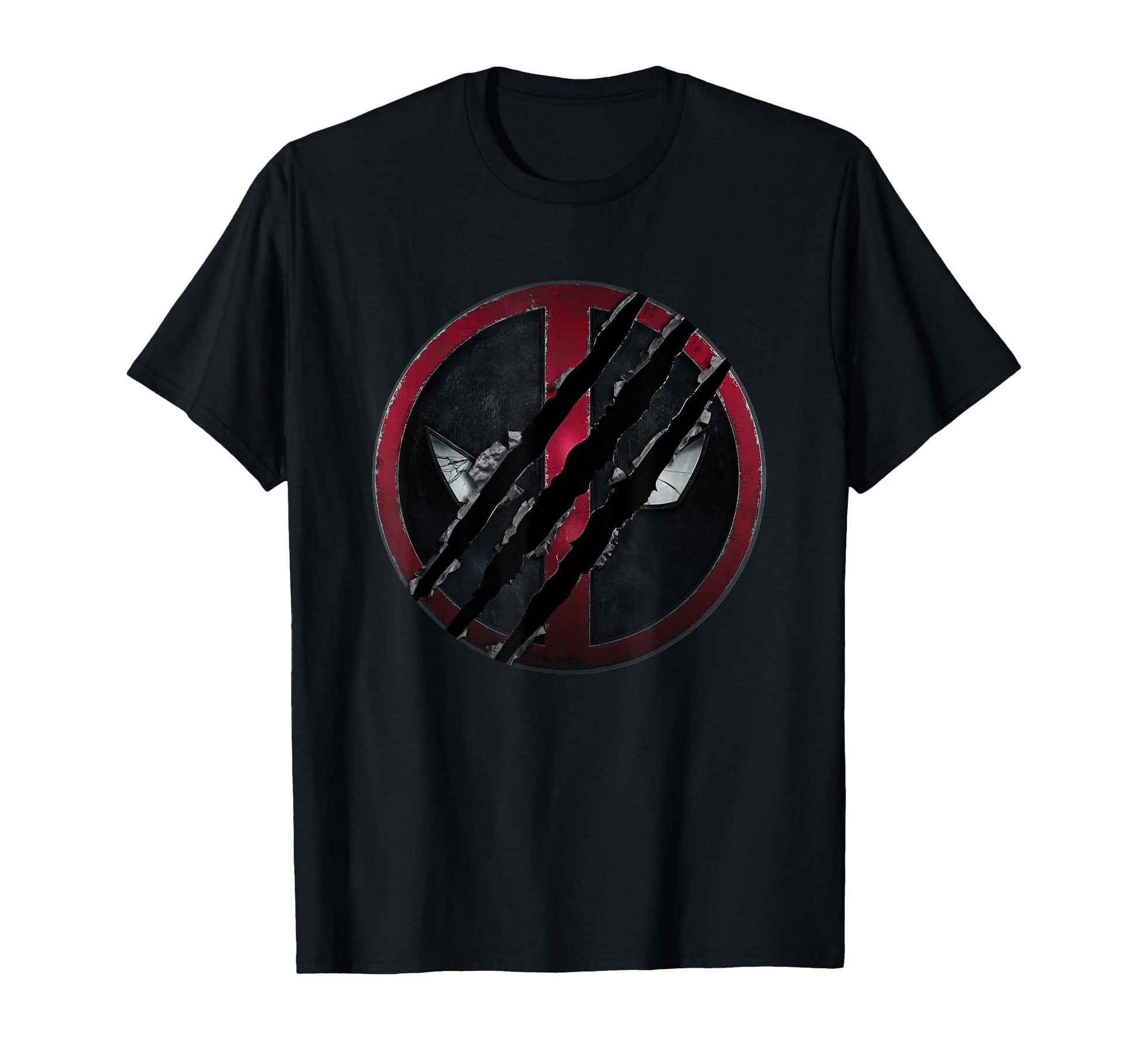 Marvel Deadpool Wolverine Distressed T-Shirt - Graphic Print for Adults - T-Shirt, Sweatshirt, Hoodie