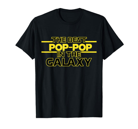 Best Pop Pop Galaxy Birthday Gift T-Shirt - Custom Art Print for Adults - T-Shirt, Sweatshirt, Hoodie