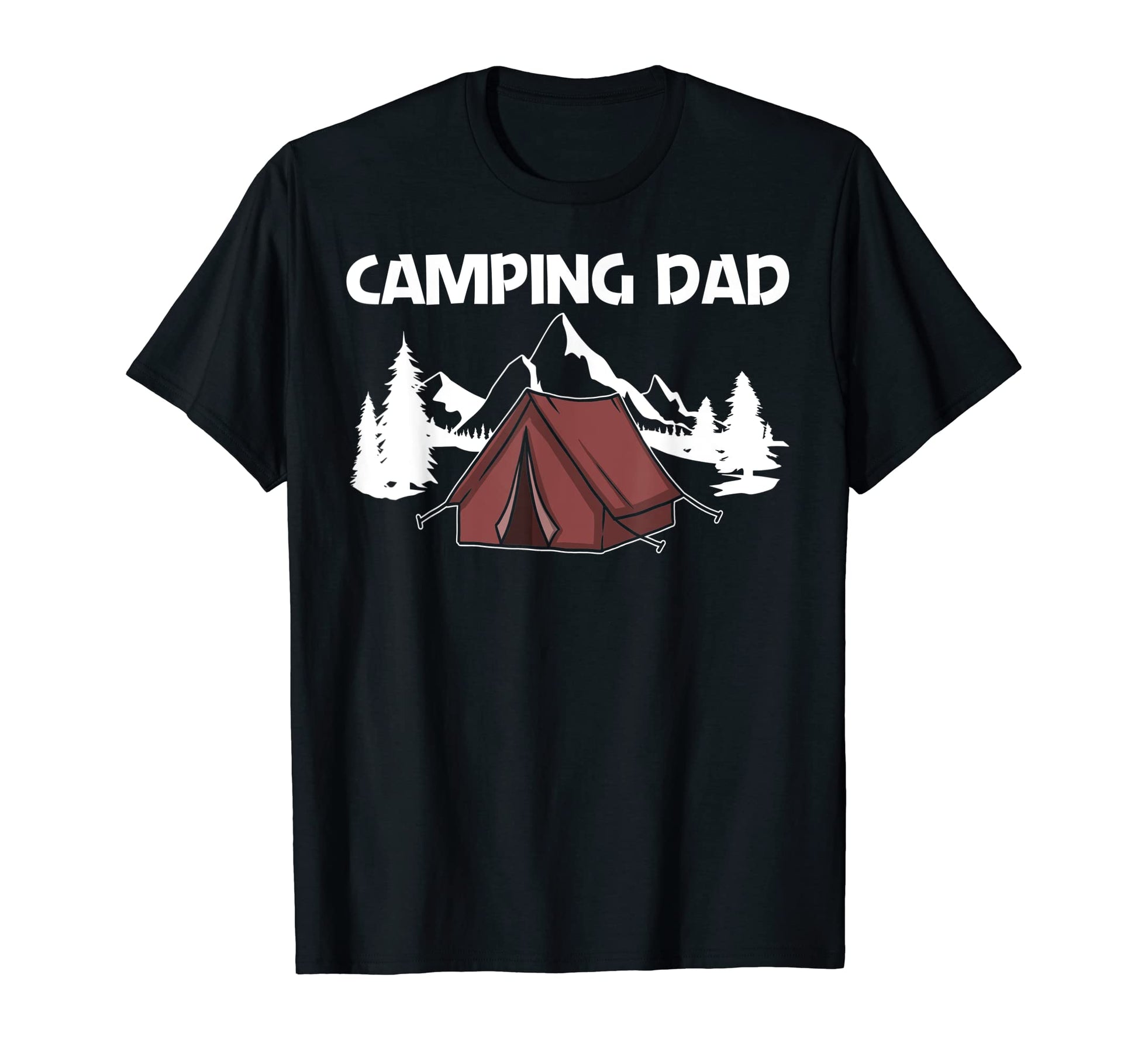 Funny Camping Art Dad Father Overnight T-Shirt - Trendy Graphic Men Women - T-Shirt, Sweatshirt, Hoodie