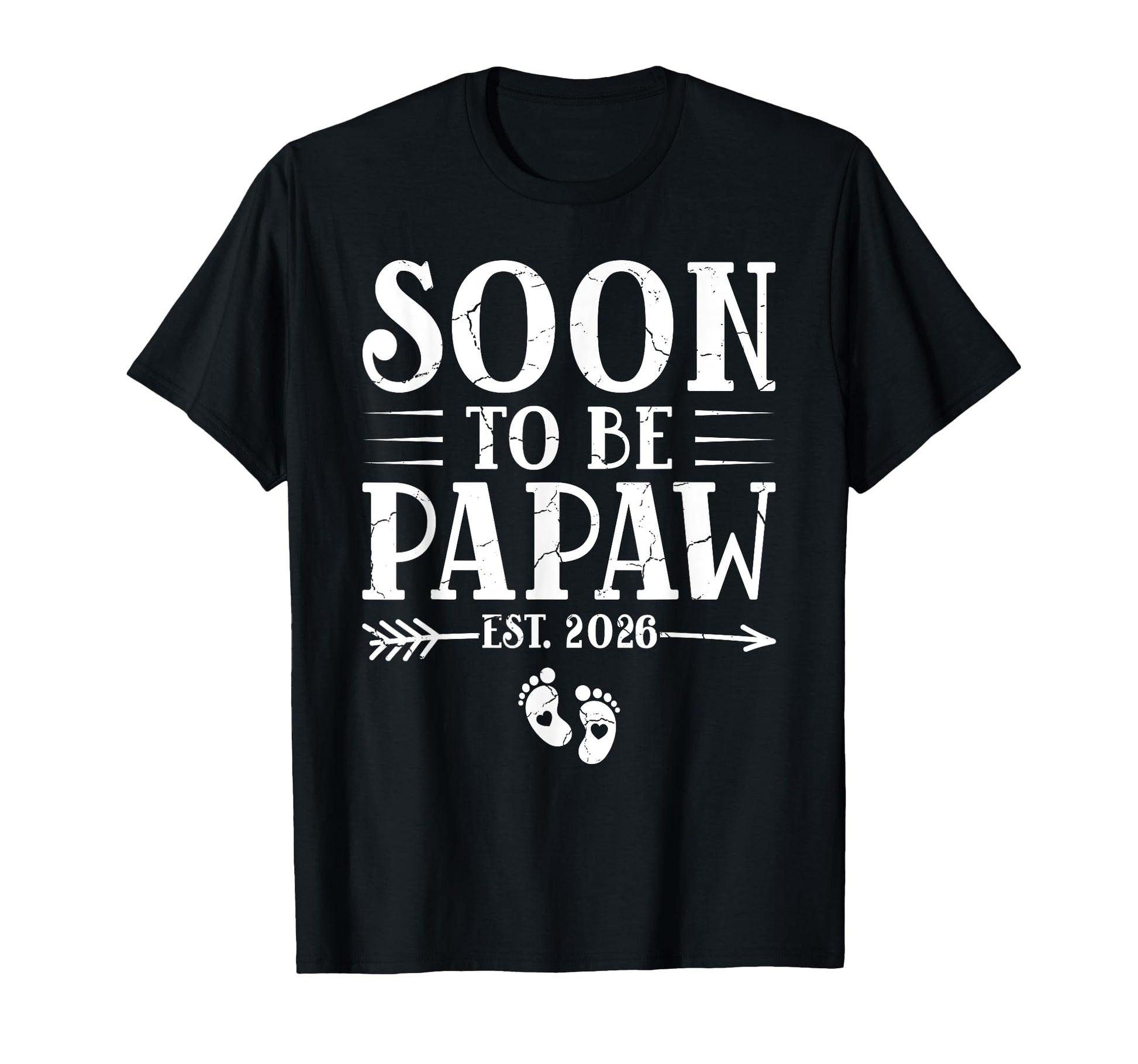 Papaw Est 2026 Fathers Day Promoted To T-Shirt - Unique Graphic for Adults - T-Shirt, Sweatshirt, Hoodie