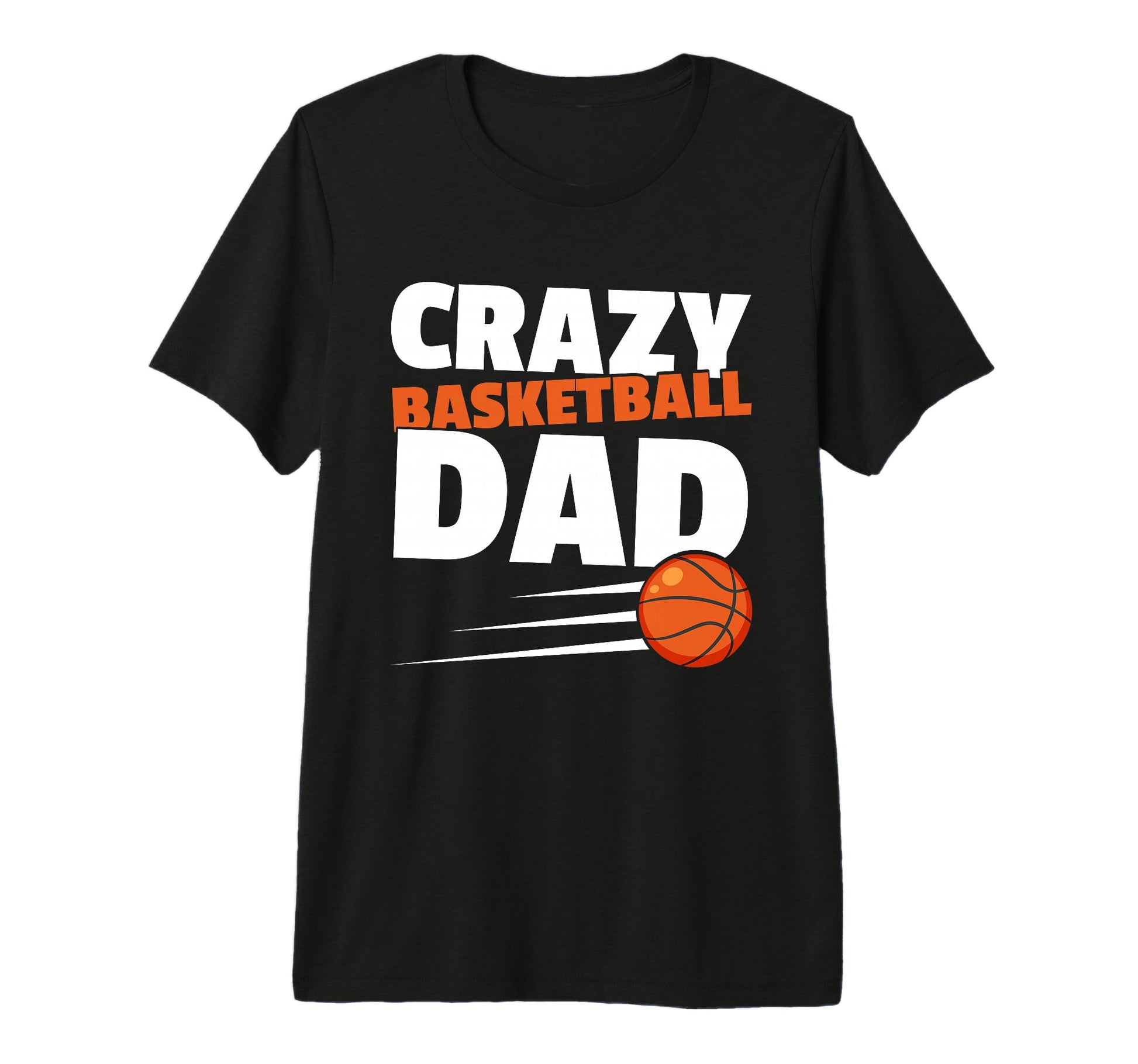 Fathers Day Basketball Dad Game Day Tri T-Shirt - Graphic Print Unisex - T-Shirt, Sweatshirt, Hoodie