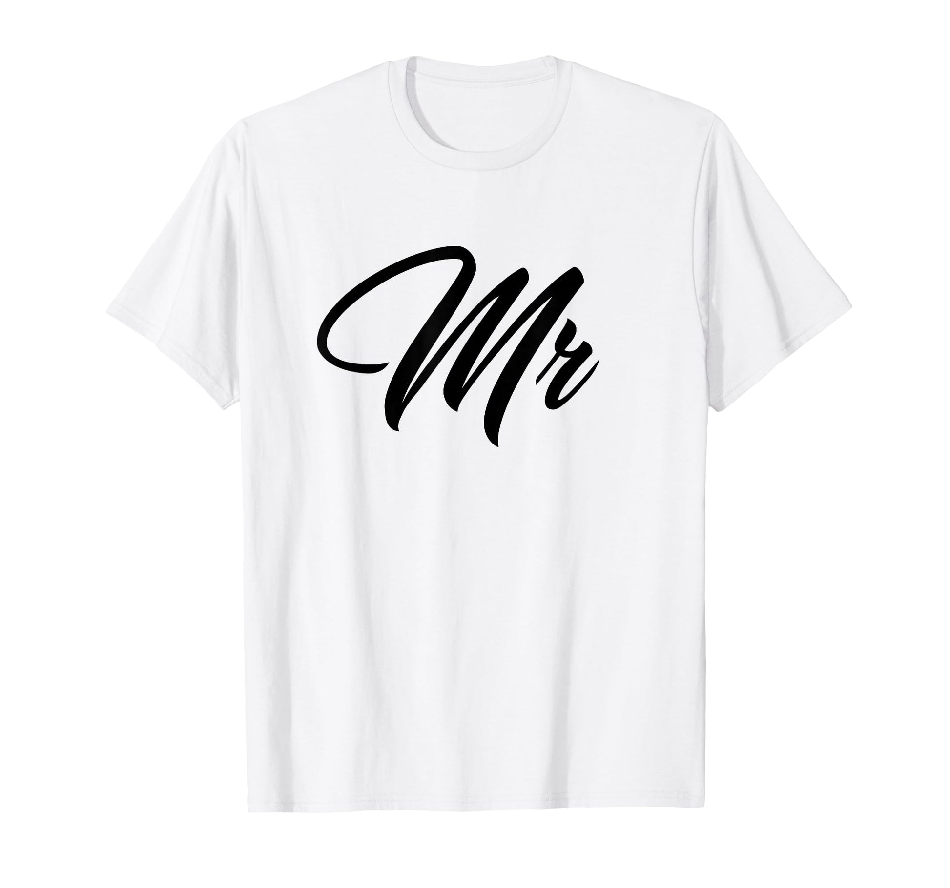 Matching Mr Mrs Married Couple Gifts T-Shirt - Trendy Graphic for Adults - T-Shirt, Sweatshirt, Hoodie
