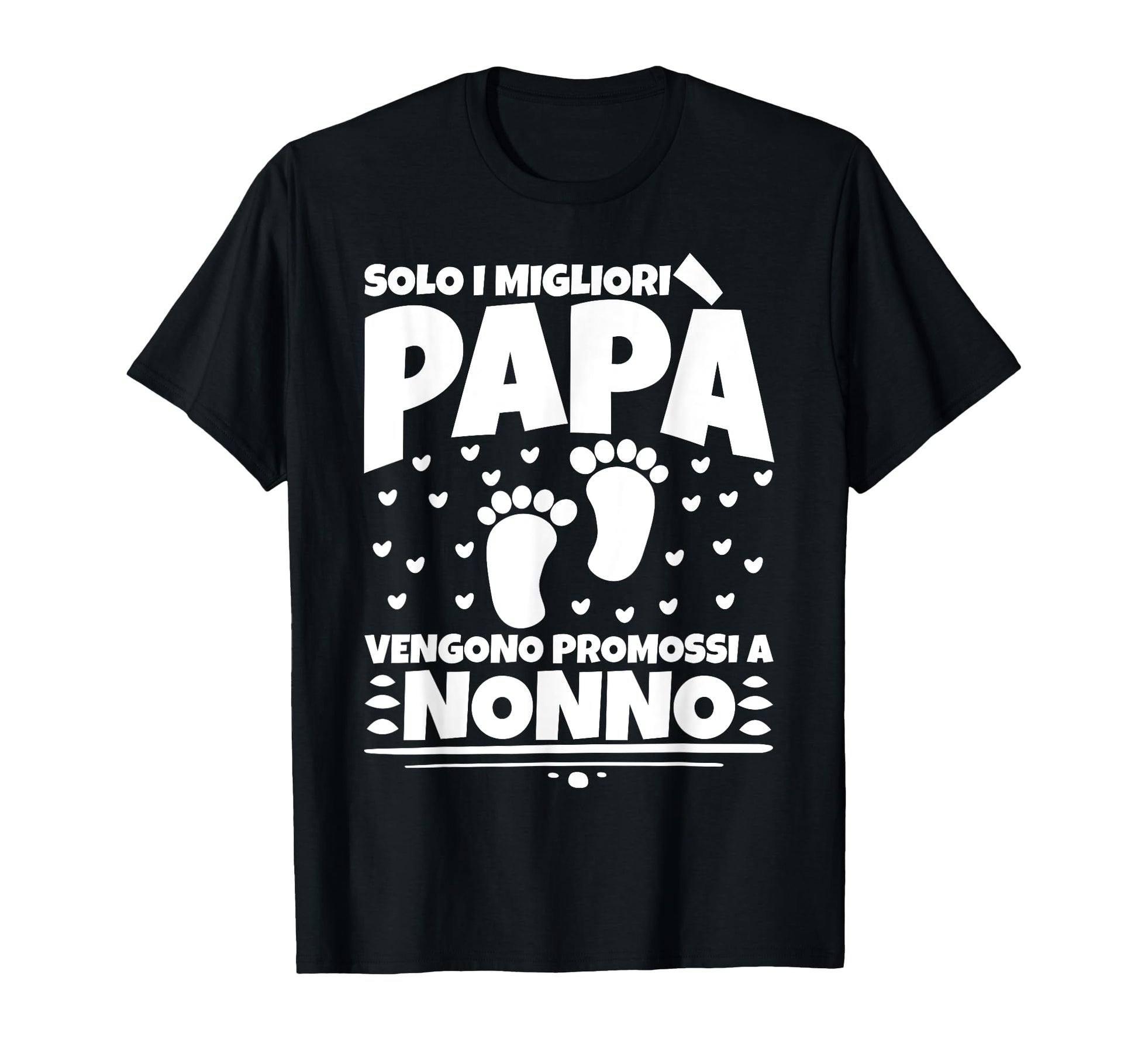 Only Best Dads Get Promoted To Grandpa T-Shirt - Custom Art Print Unisex - T-Shirt, Sweatshirt, Hoodie
