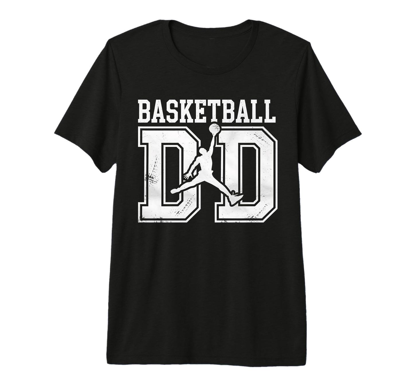 Funny Basketball Dad Daddy Papa Father T-Shirt - Graphic Print for Adults - T-Shirt, Sweatshirt, Hoodie