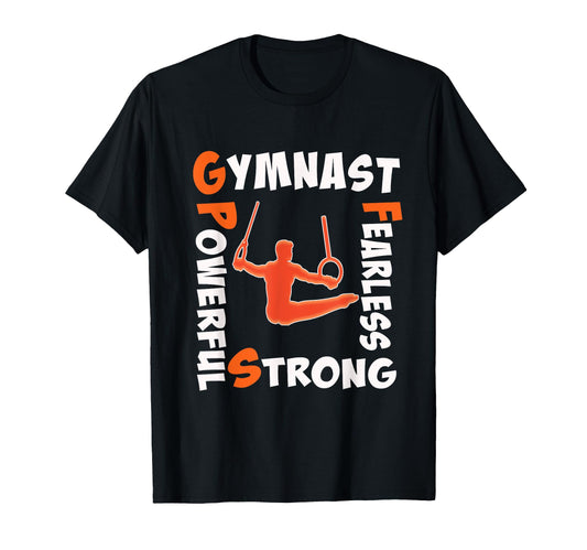 Best Funny Mens Gymnastics Strong Gift T-Shirt - Trendy Graphic Unisex - T-Shirt, Sweatshirt, Hoodie