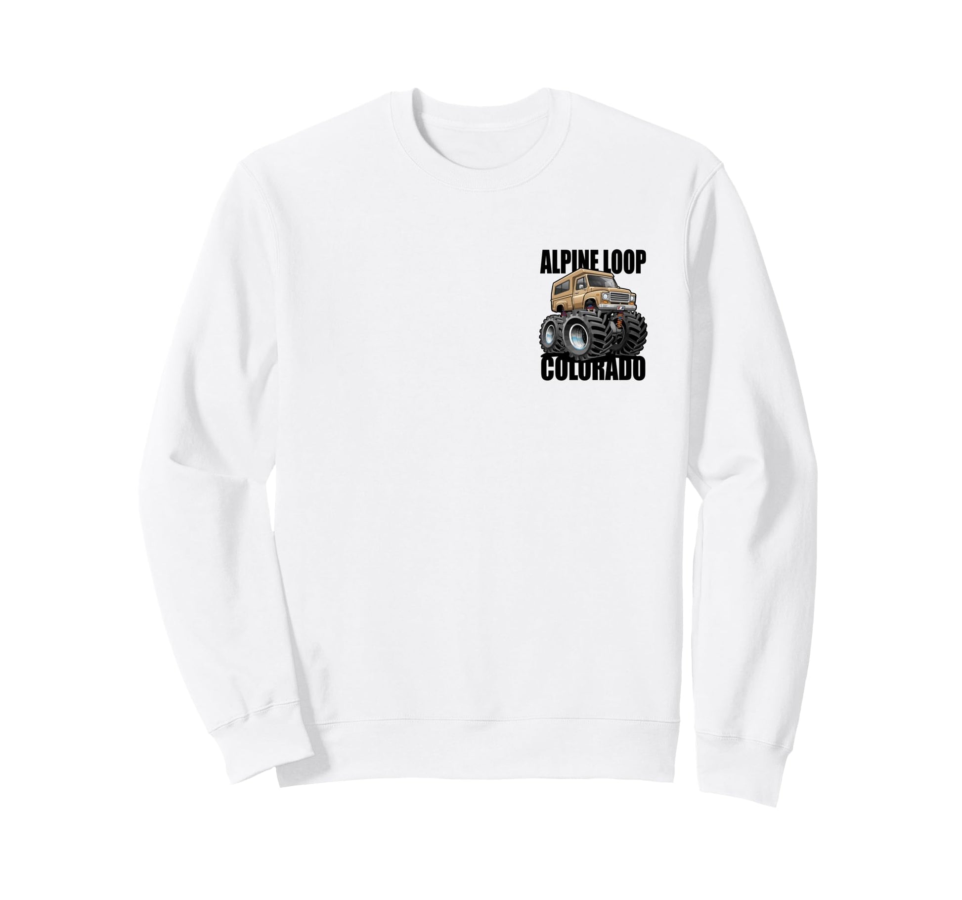 Alpine Loop Colorado Overlanding Sweatshirt - Graphic Print for Adults - T-Shirt, Sweatshirt, Hoodie