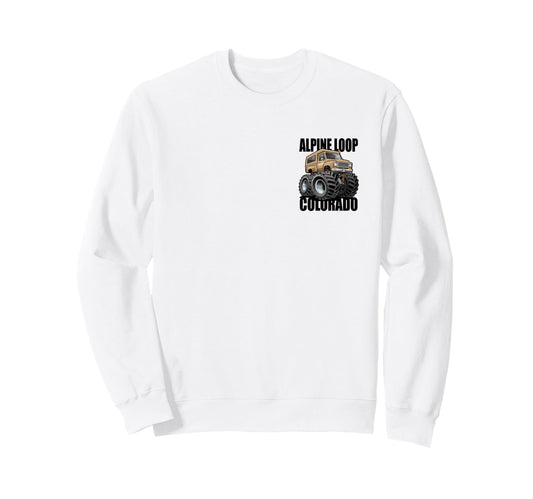 Alpine Loop Colorado Overlanding Sweatshirt - Graphic Print for Adults - T-Shirt, Sweatshirt, Hoodie
