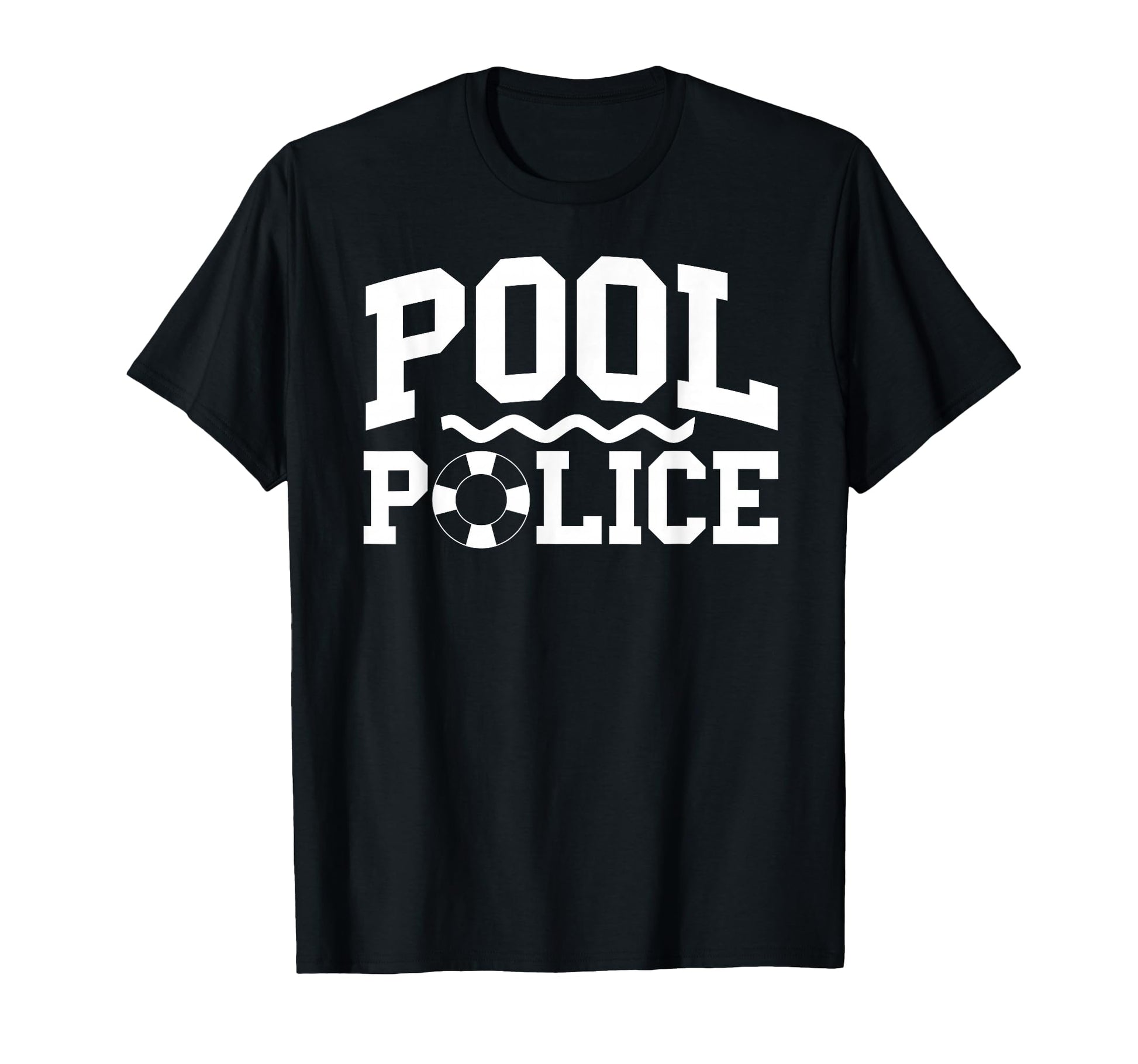 Swimming Swimmer Swim Pool Police T-Shirt - Fun Novelty Design for Adults - T-Shirt, Sweatshirt, Hoodie