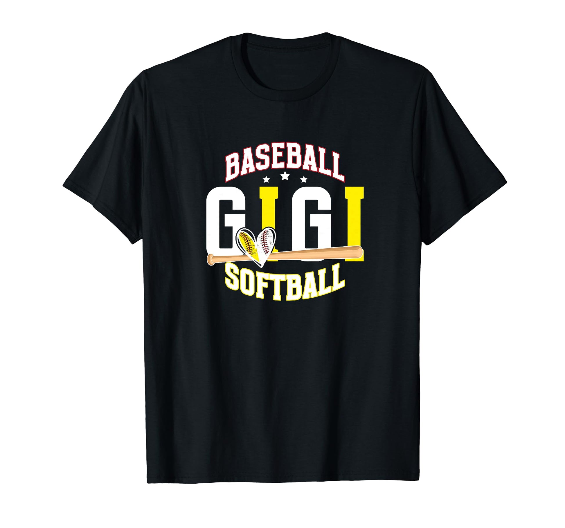 Baseball Softball Gigi Softball Baseball T-Shirt - Unique Graphic Unisex - T-Shirt, Sweatshirt, Hoodie