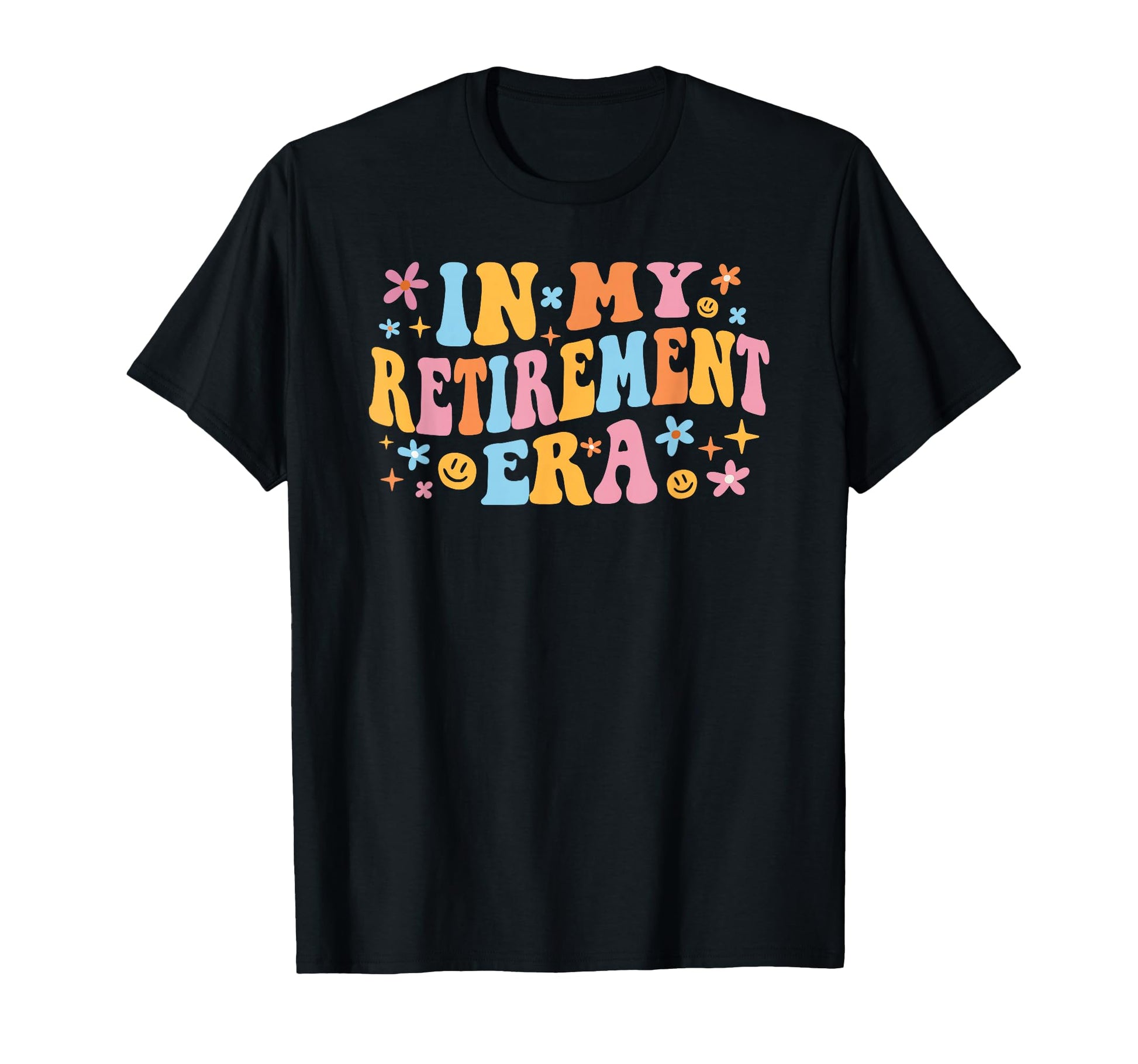 My Retirement Era Groovy Farewell T-Shirt - Aesthetic Graphic Men Women - T-Shirt, Sweatshirt, Hoodie