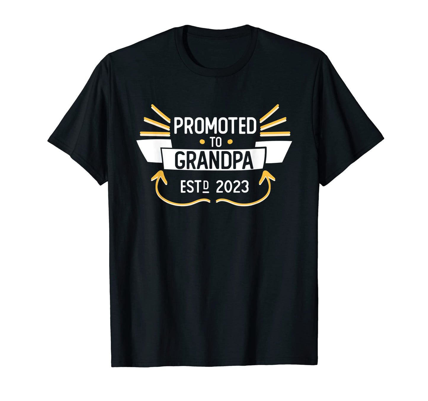 2023 Promoted To Grandpa Soon To Be T-Shirt - Minimalist Print Men Women - T-Shirt, Sweatshirt, Hoodie