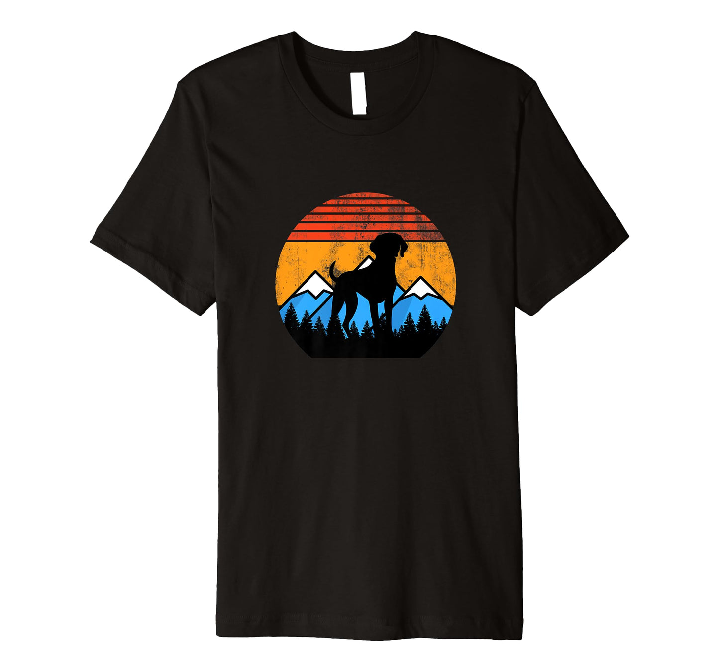German Shorthaired Pointer Dog Sunset T-Shirt - Trendy Graphic Men Women - T-Shirt, Sweatshirt, Hoodie