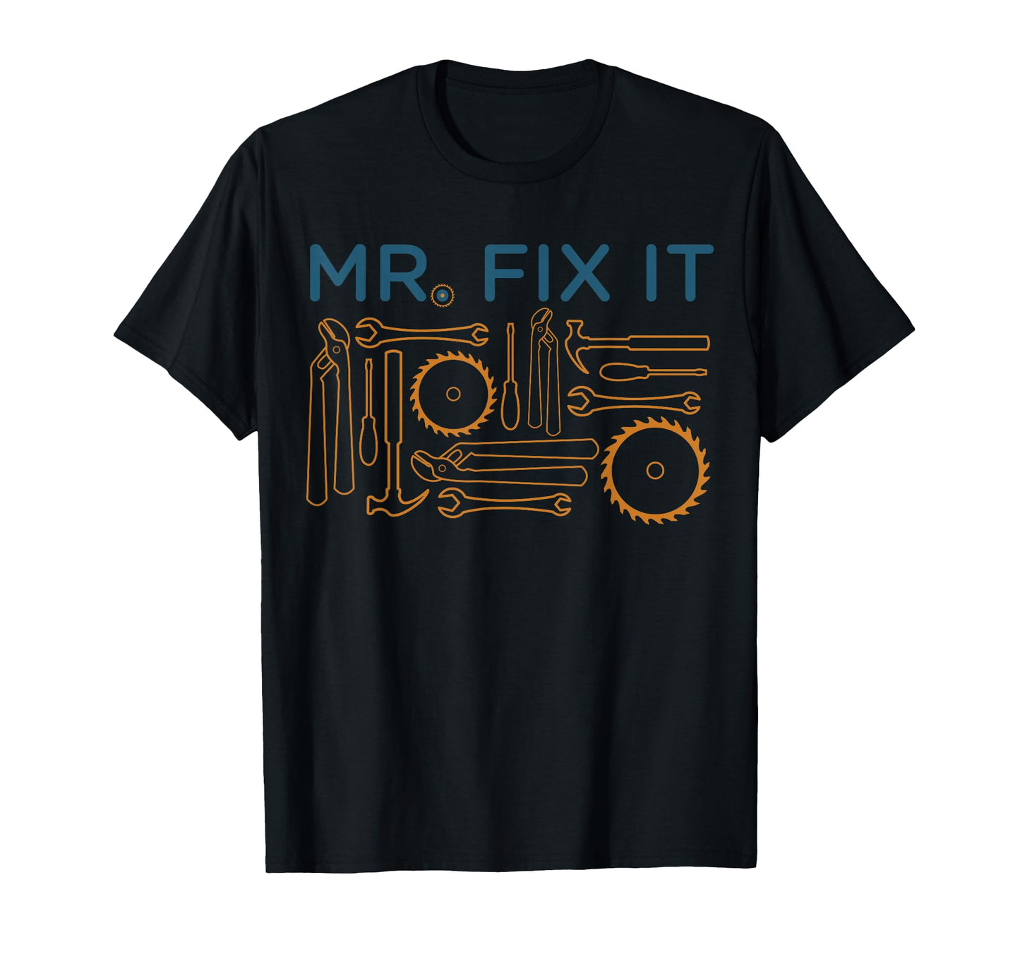 Mr Fix It T-Shirt - Minimalist Print Men Women - T-Shirt, Sweatshirt, Hoodie
