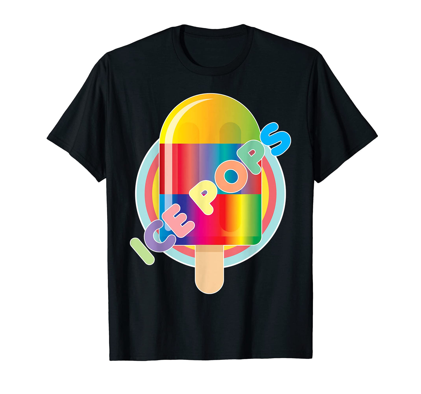 Ice Pops Freeze Frozen Freezen Fruit T-Shirt - Custom Art Print Unisex - T-Shirt, Sweatshirt, Hoodie