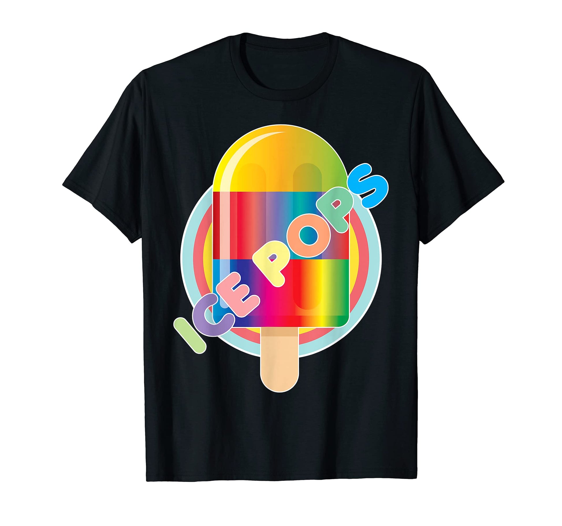 Ice Pops Freeze Frozen Freezen Fruit T-Shirt - Custom Art Print Unisex - T-Shirt, Sweatshirt, Hoodie