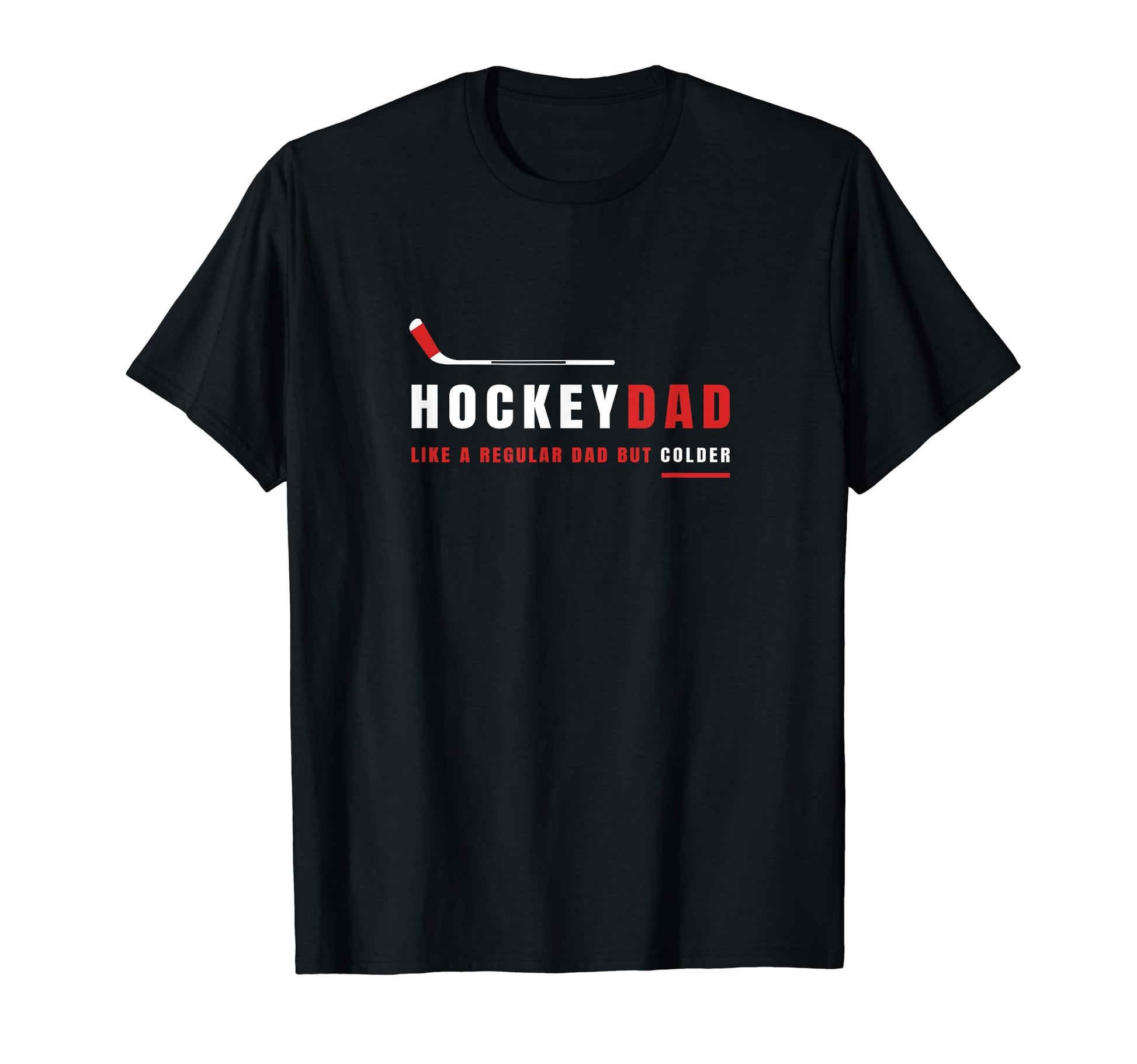 Funny Hockey Hockey Dad Regular Dad T-Shirt - Custom Art Print for Adults - T-Shirt, Sweatshirt, Hoodie