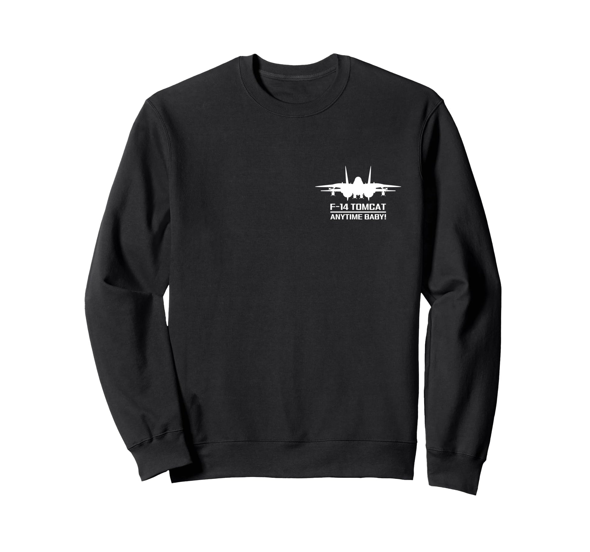 F 14 Tomcat Military Fighter Jet Sweatshirt - Trendy Graphic for Adults - T-Shirt, Sweatshirt, Hoodie