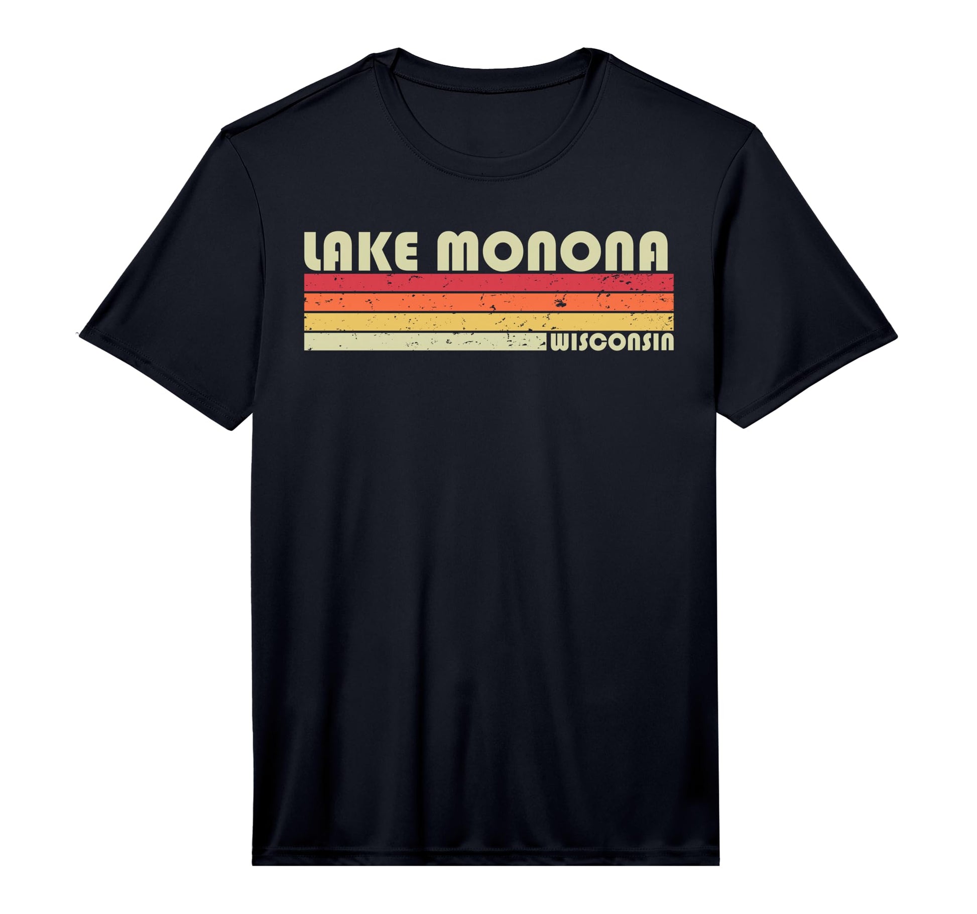 Lake Monona Wisconsin Funny Fishing T-Shirt - Unique Graphic Unisex - T-Shirt, Sweatshirt, Hoodie