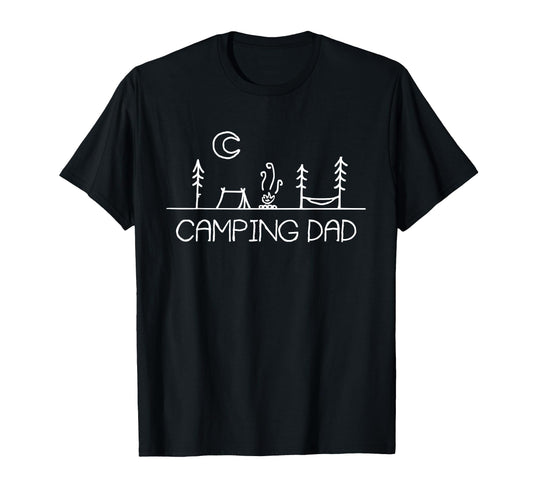 Camping Dad T-Shirt - Novelty Apparel for Adults - T-Shirt, Sweatshirt, Hoodie