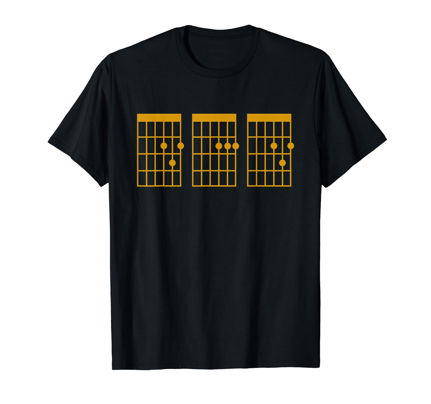 Guitar Chord Dad Funny Fathers Day Music T-Shirt - Custom Art Print Unisex - T-Shirt, Sweatshirt, Hoodie