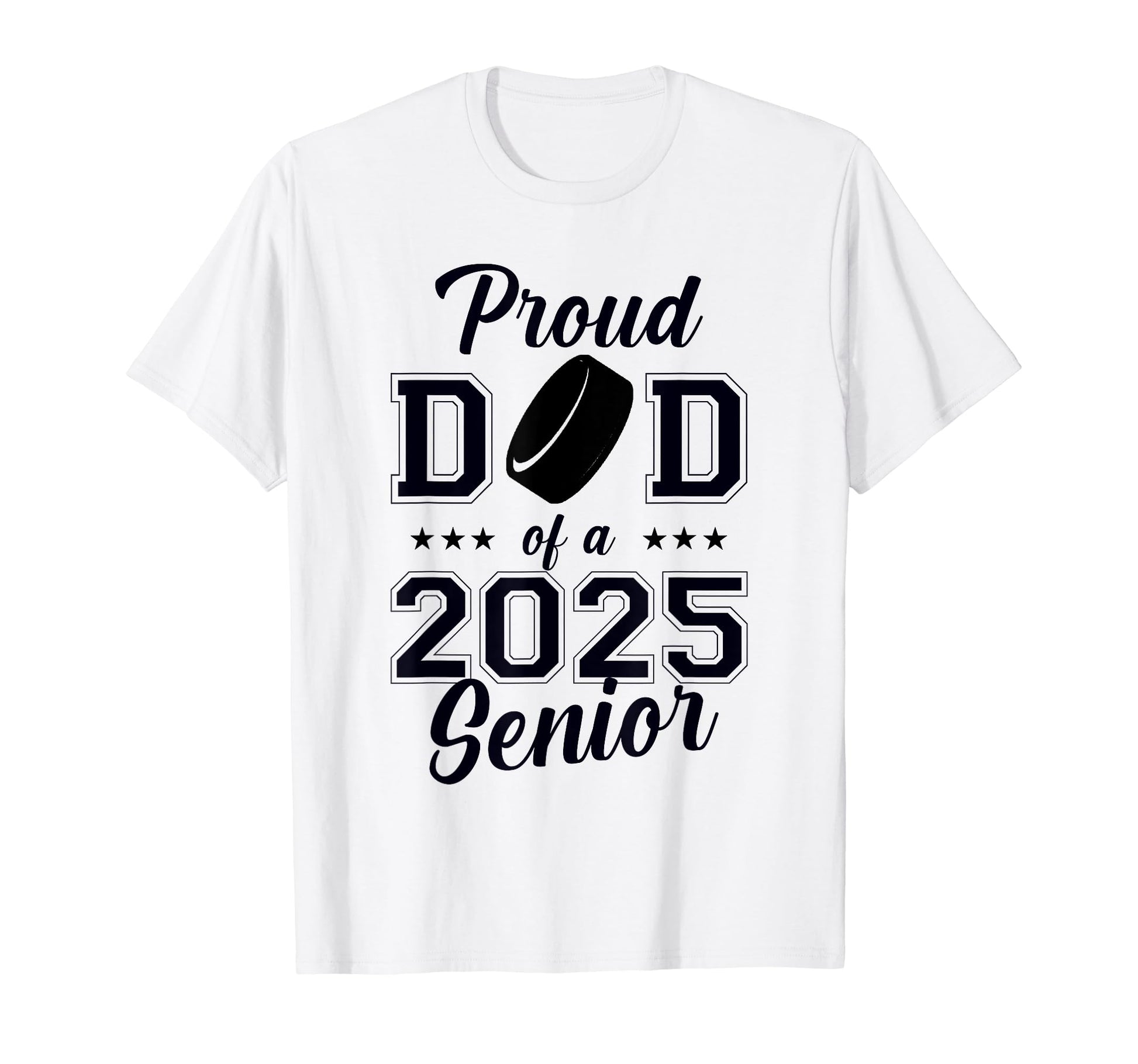 Senior Hockey Dad Class 2025 T-Shirt - Aesthetic Graphic Men Women - T-Shirt, Sweatshirt, Hoodie