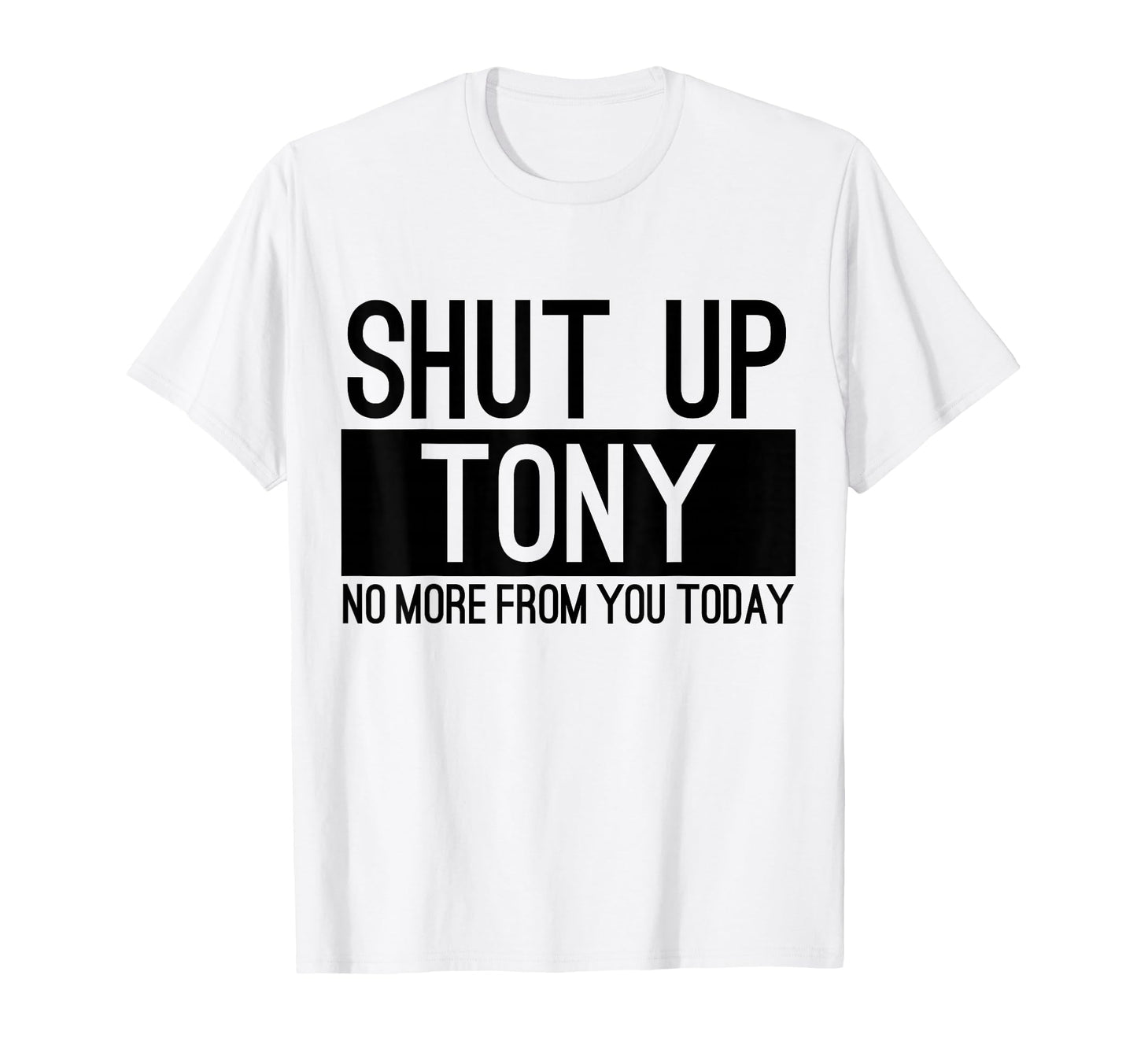 Halt Die Klappe Anthony Heute Nicht T-Shirt - Fun Novelty Design Men Women - T-Shirt, Sweatshirt, Hoodie