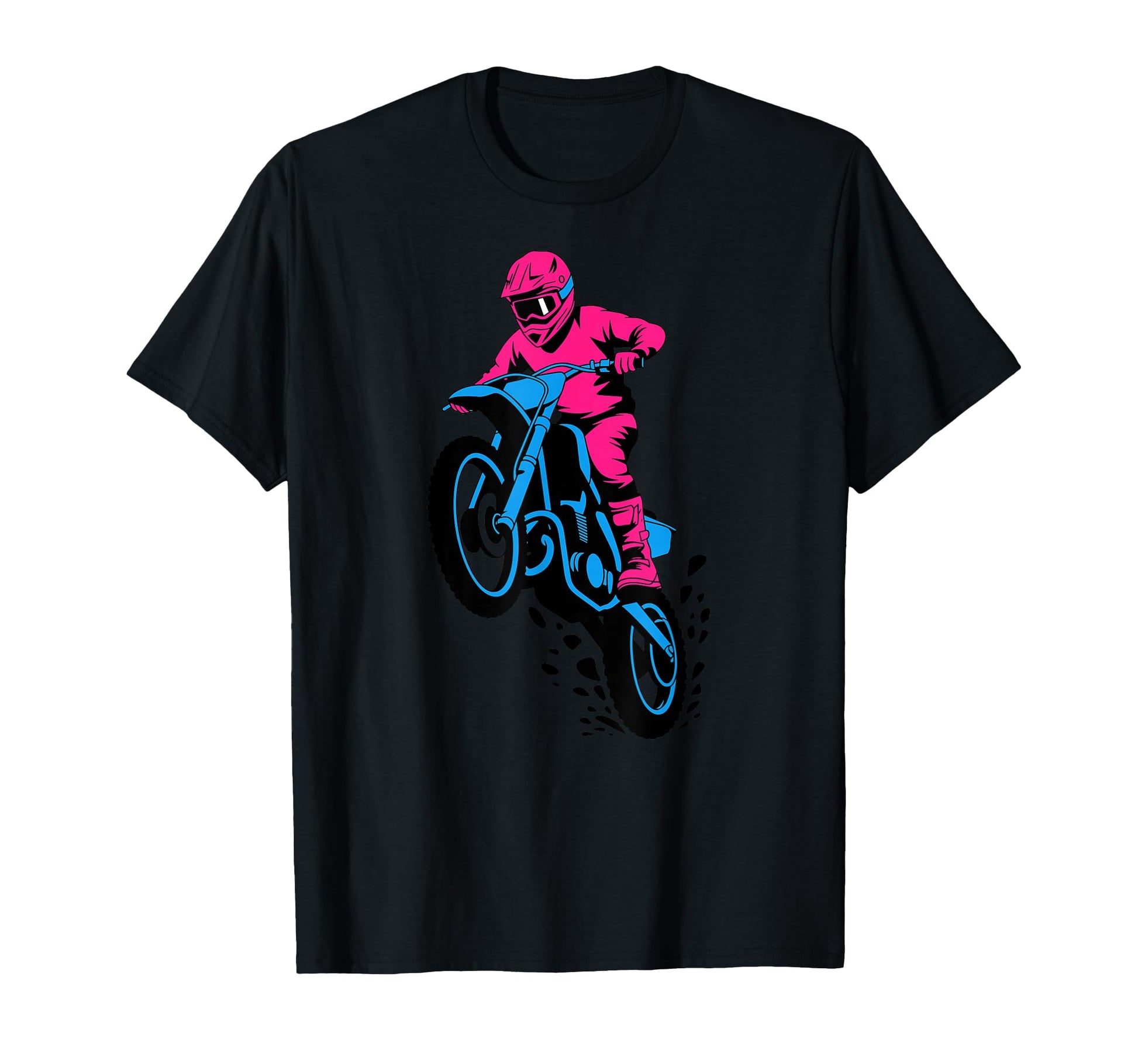 Motocross Braap Dad Loves Riding His T-Shirt - Trendy Graphic for Adults - T-Shirt, Sweatshirt, Hoodie