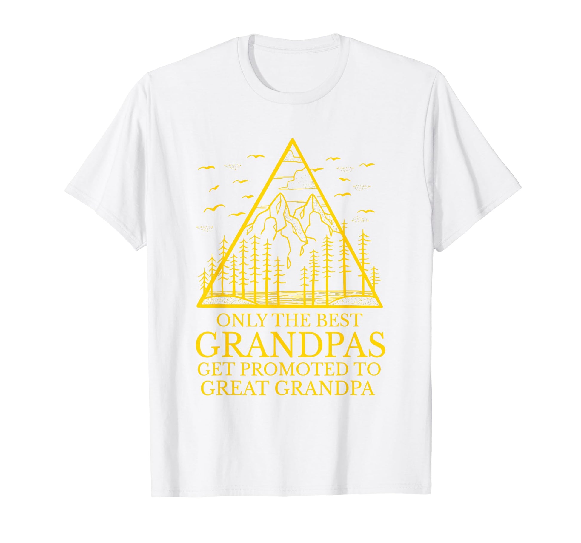 Only Best Grandpas Get Promoted To Great T-Shirt - Trendy Graphic Unisex - T-Shirt, Sweatshirt, Hoodie