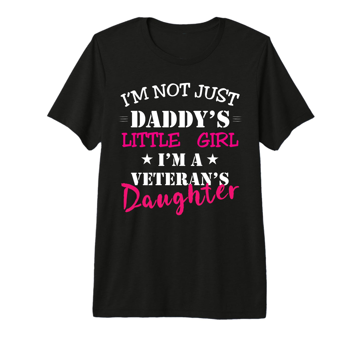 Daddys Little Veteran Dad Veterans Day T-Shirt - Custom Art Print Unisex - T-Shirt, Sweatshirt, Hoodie