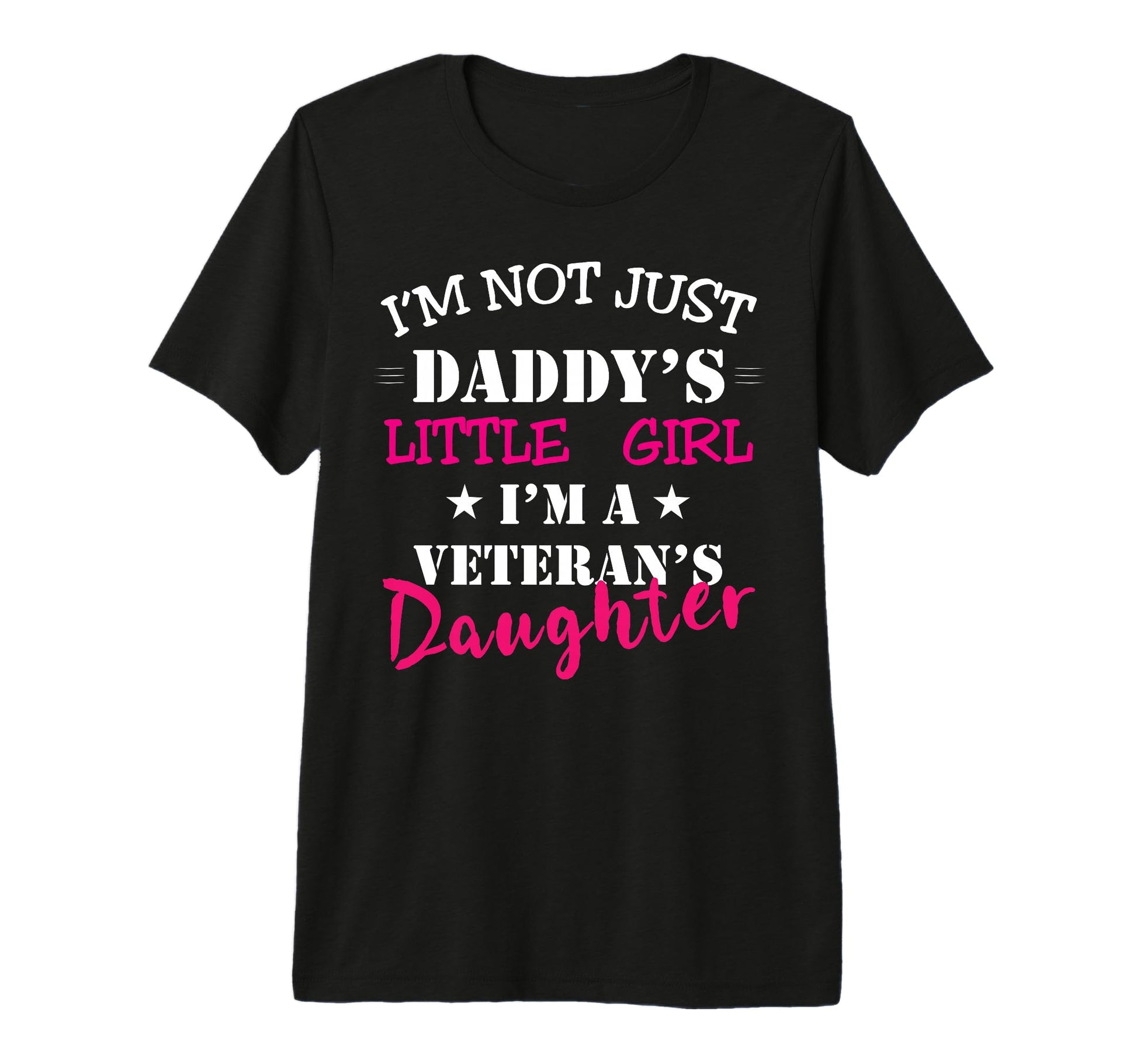 Daddys Little Veteran Dad Veterans Day T-Shirt - Custom Art Print Unisex - T-Shirt, Sweatshirt, Hoodie