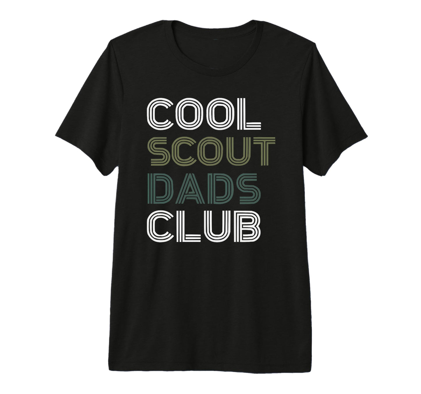 Mens Scout Leader Dad Scouting T-Shirt - Custom Art Print for Adults - T-Shirt, Sweatshirt, Hoodie
