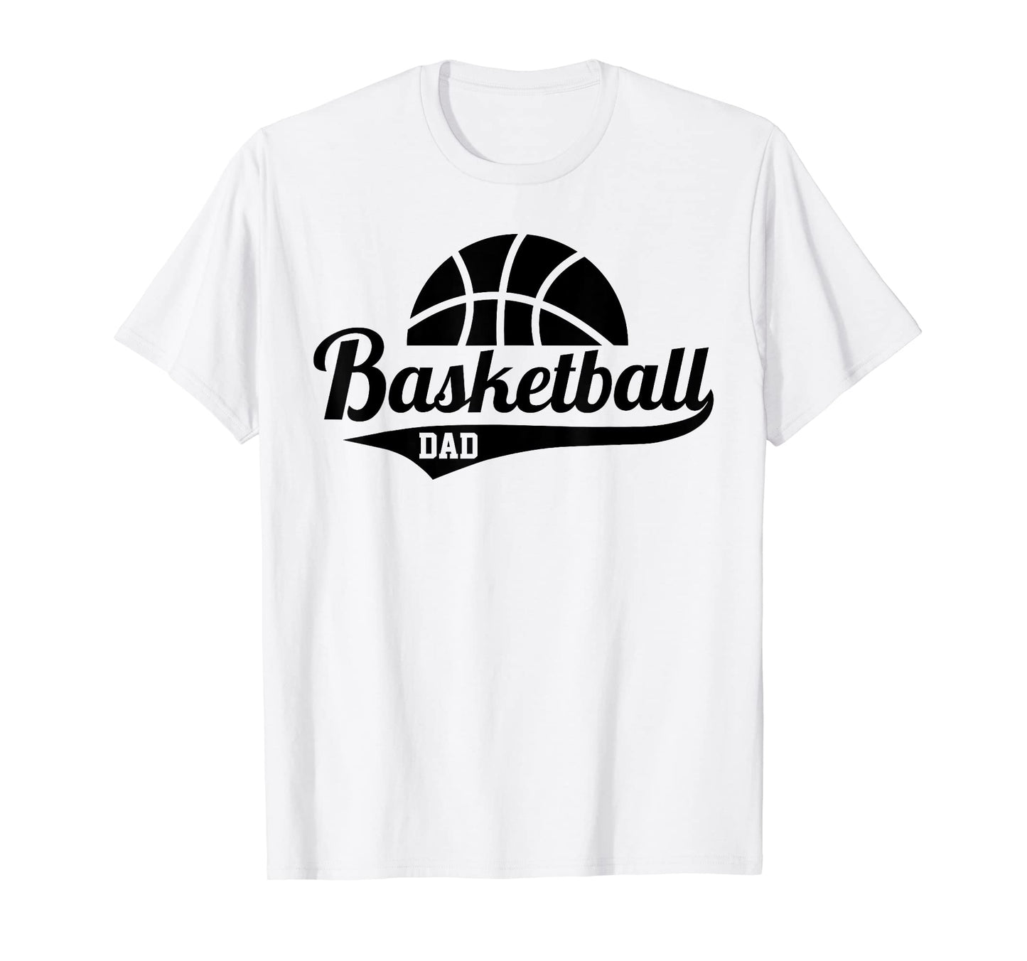 Proud Basketball Dad Fathers Day T-Shirt - Minimalist Print Men Women - T-Shirt, Sweatshirt, Hoodie