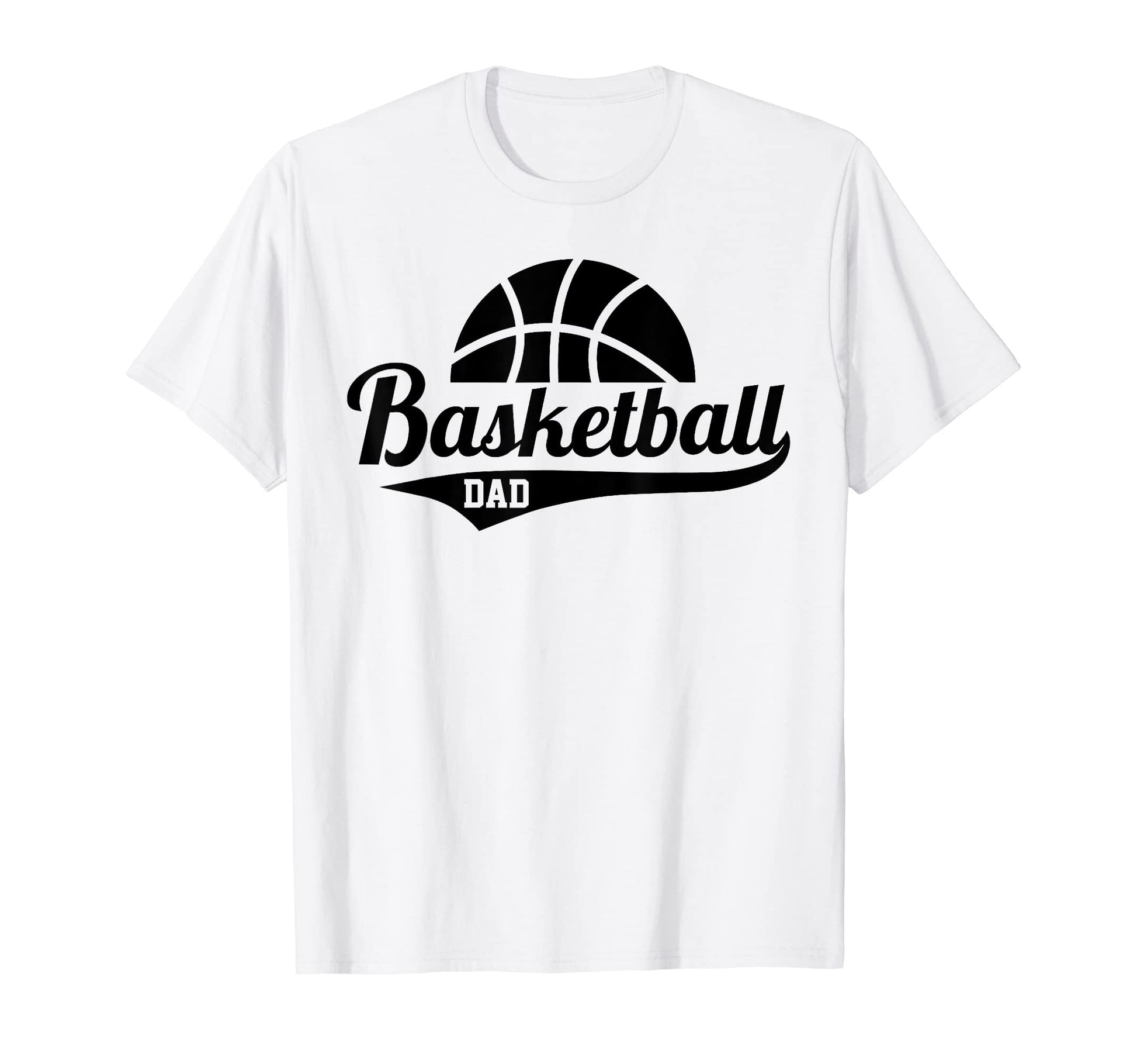 Proud Basketball Dad Fathers Day T-Shirt - Minimalist Print Men Women - T-Shirt, Sweatshirt, Hoodie