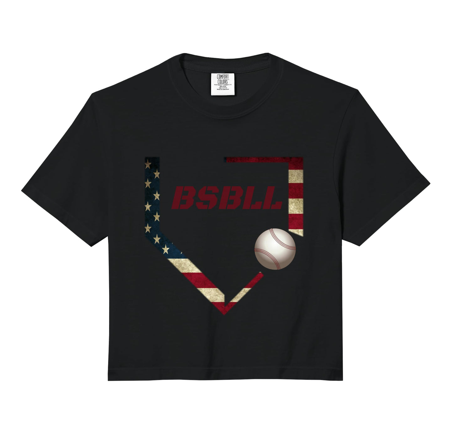 Baseball Hoodies Bsbl American Flag Hoodie - Unique Graphic Unisex - T-Shirt, Sweatshirt, Hoodie