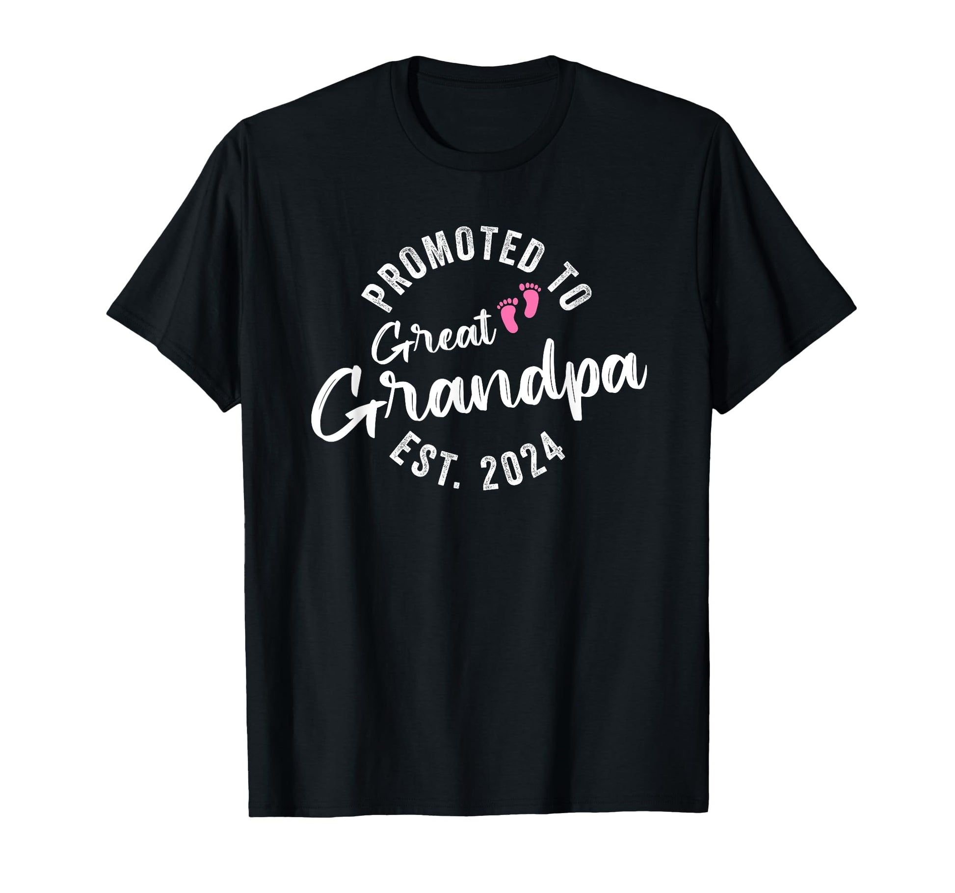 Promoted To Great Grandpa 2024 T-Shirt - Novelty Apparel Men Women - T-Shirt, Sweatshirt, Hoodie