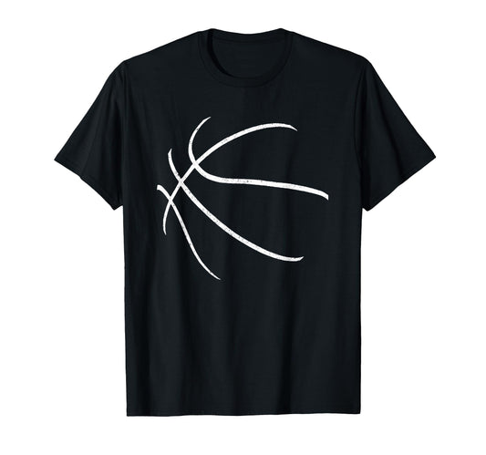 Basketball Silhouette Bball Player T-Shirt - Unique Graphic for Adults - T-Shirt, Sweatshirt, Hoodie