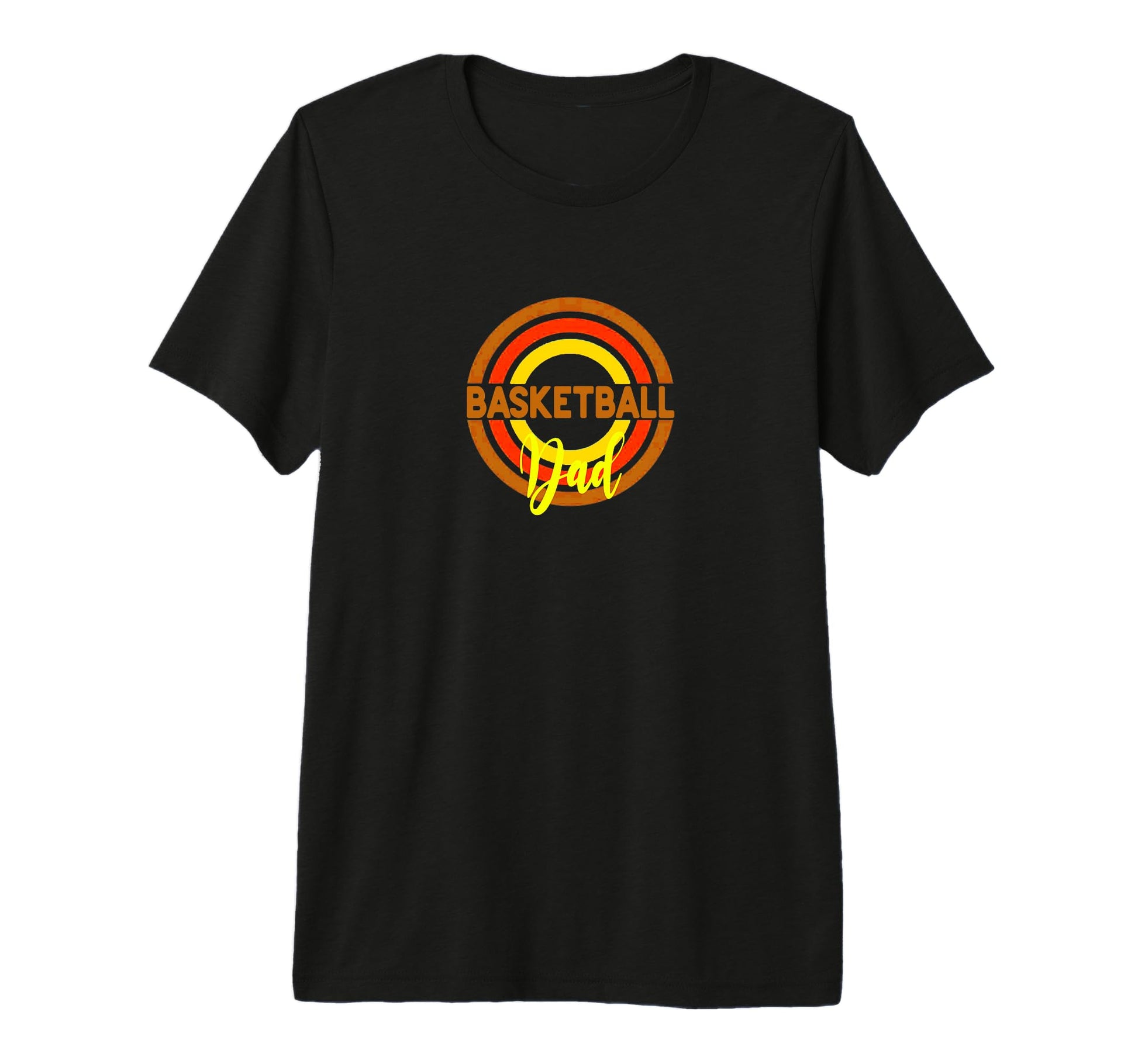 Basketball Dad College Basketball T-Shirt - Trendy Graphic for Adults - T-Shirt, Sweatshirt, Hoodie