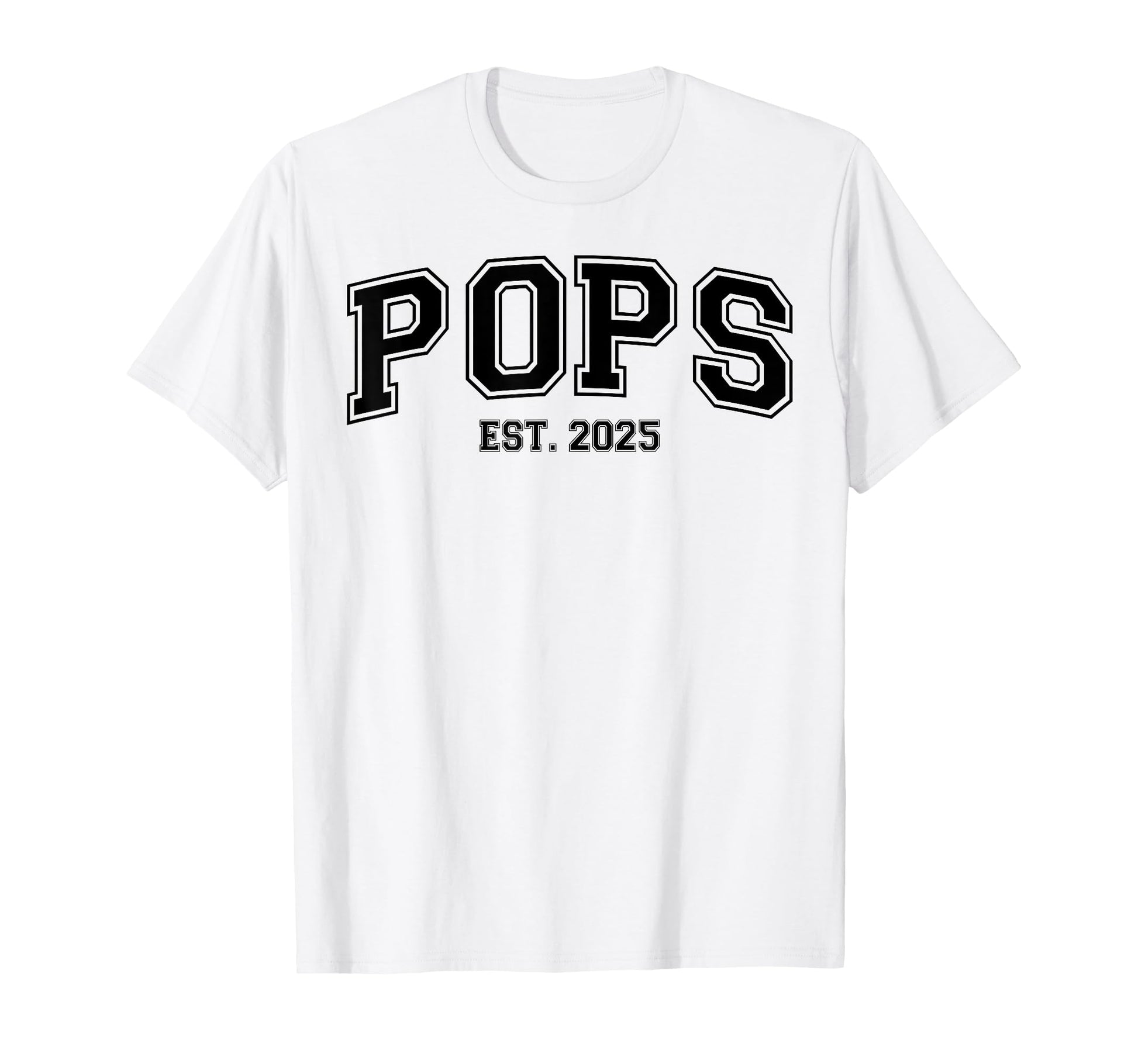 Pops Est 2025 Pregnancy Announcement T-Shirt - Custom Art Print Unisex - T-Shirt, Sweatshirt, Hoodie