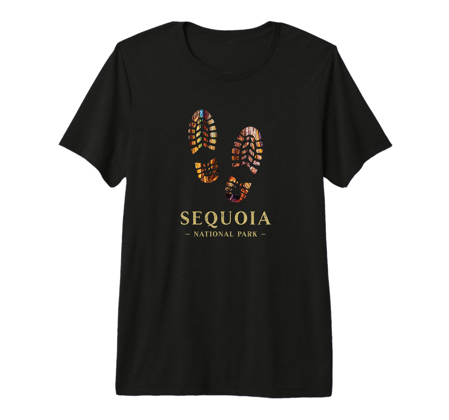 Sequoia National Park Hike Hiking Boot T-Shirt - Minimalist Print Unisex - T-Shirt, Sweatshirt, Hoodie