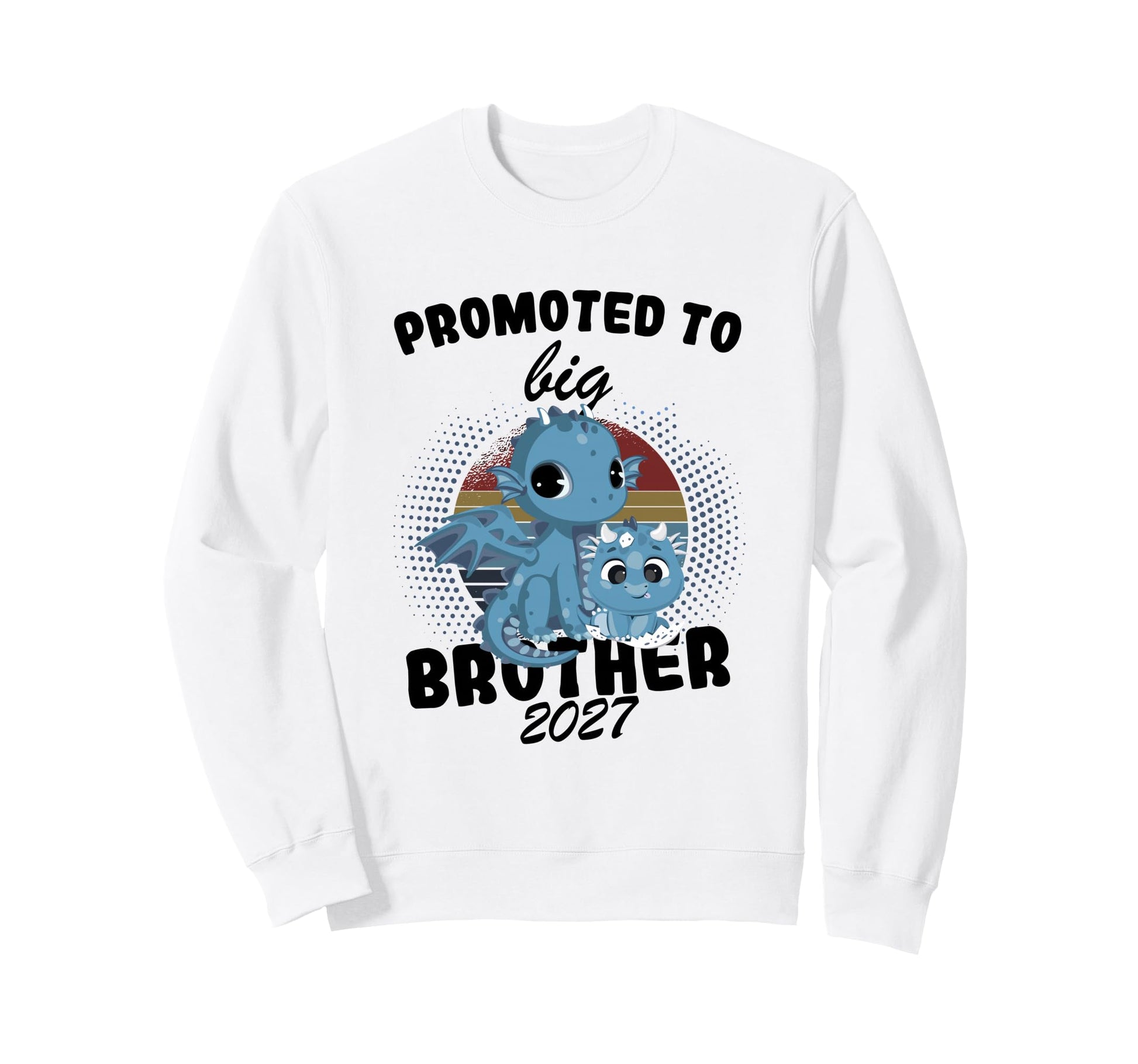Promoted To Big Brother 2027 Pregnancy Sweatshirt - Graphic Print Unisex - T-Shirt, Sweatshirt, Hoodie