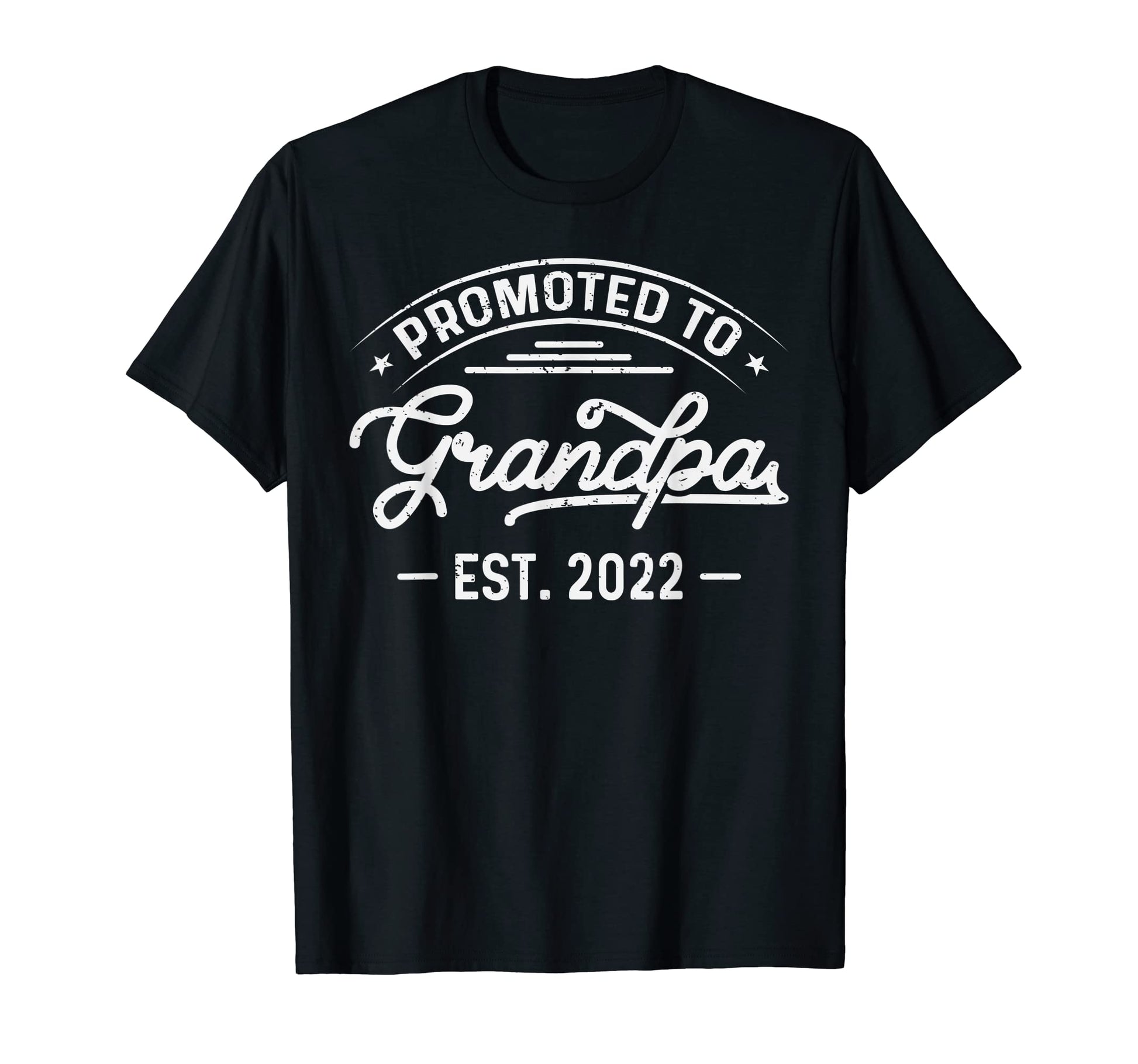 Retirement Promoted To Grandpa 2022 T-Shirt - Fun Novelty Design for Adults - T-Shirt, Sweatshirt, Hoodie