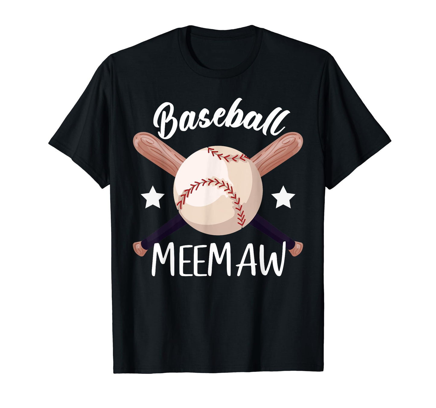 Baseball Meemaw Batter Sport Baseball T-Shirt - Unique Graphic for Adults - T-Shirt, Sweatshirt, Hoodie