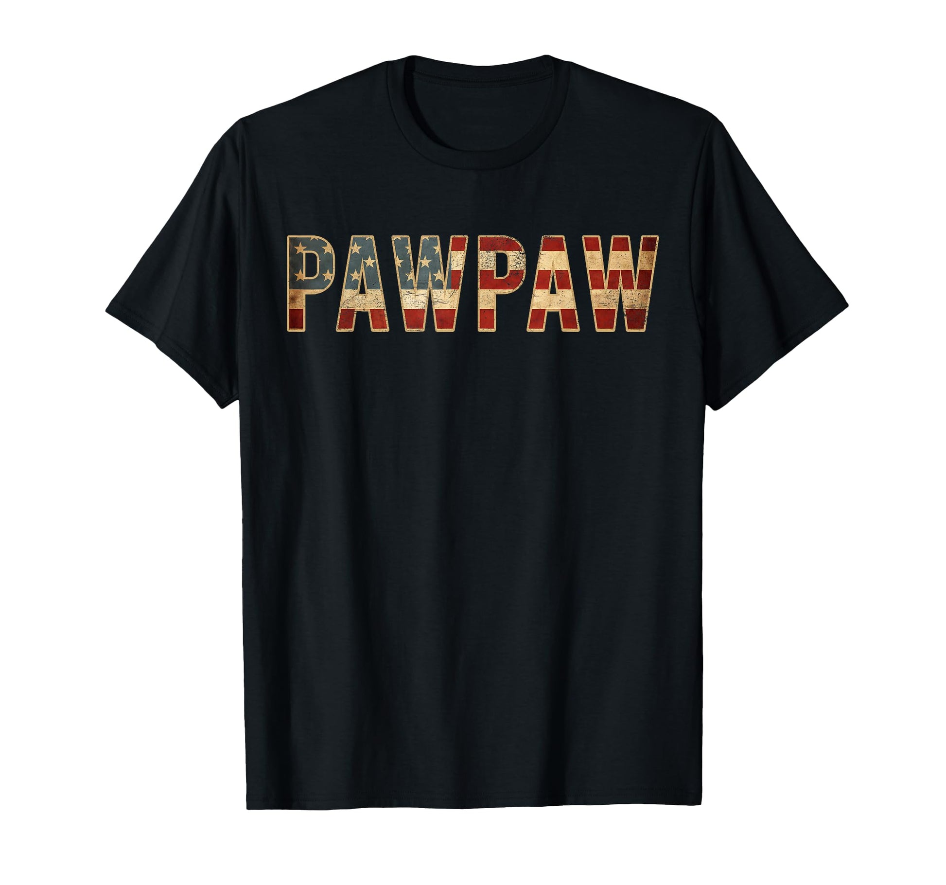 Pawpaw American Flag Patriotic Grandpa T-Shirt - Fun Novelty Design Unisex - T-Shirt, Sweatshirt, Hoodie