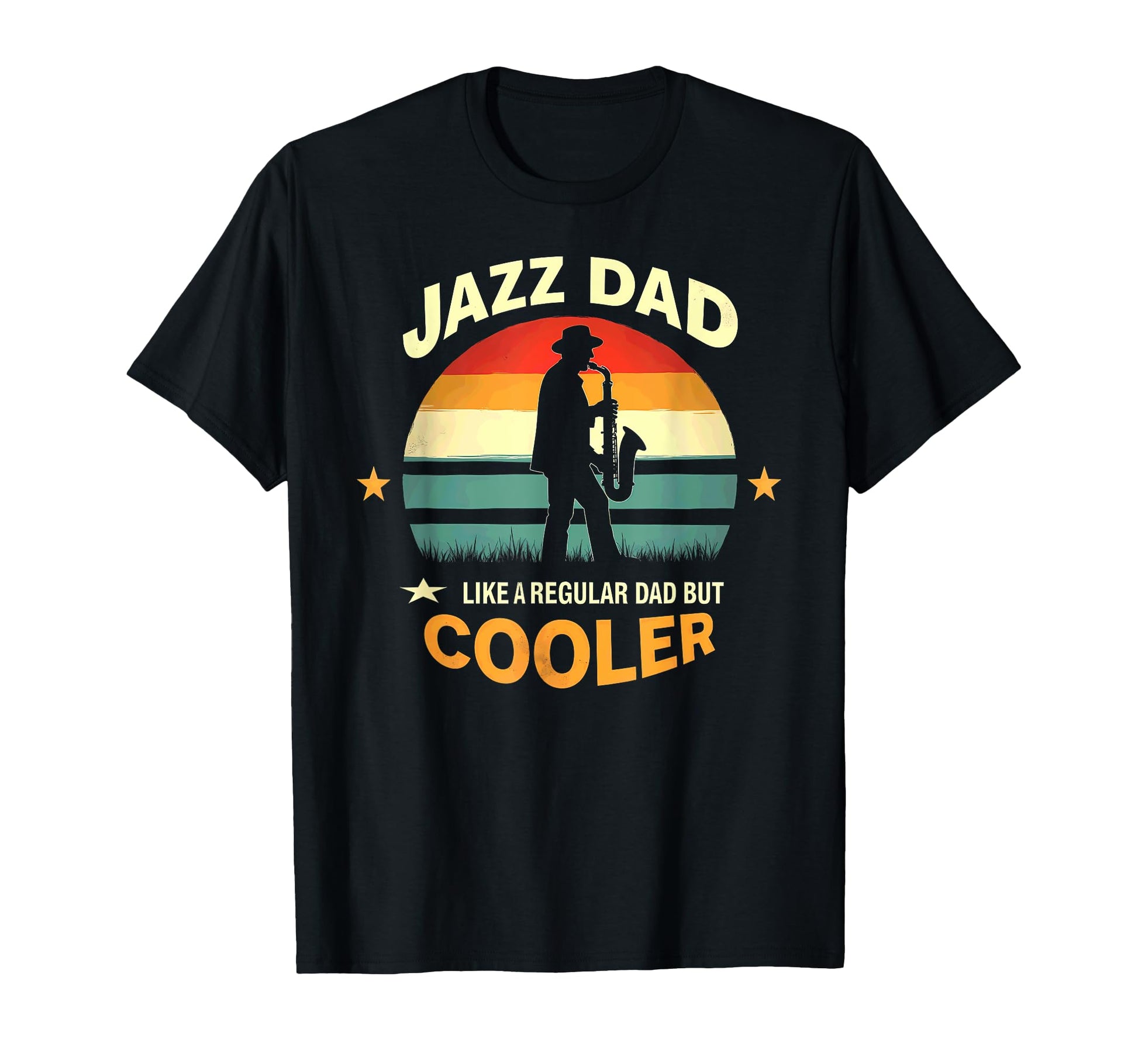 Saxophonist Jazz Dad Like Regular Dad T-Shirt - Unique Graphic Men Women - T-Shirt, Sweatshirt, Hoodie