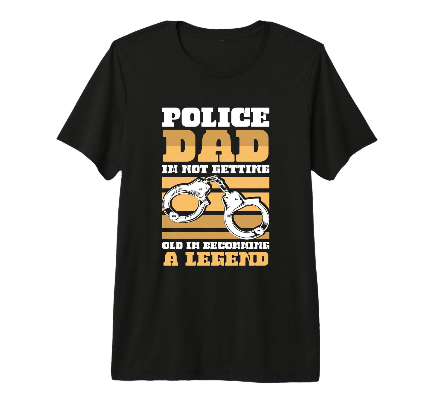Mens Thin Blue Line Police Dad Im Not T-Shirt - Aesthetic Graphic Unisex - T-Shirt, Sweatshirt, Hoodie