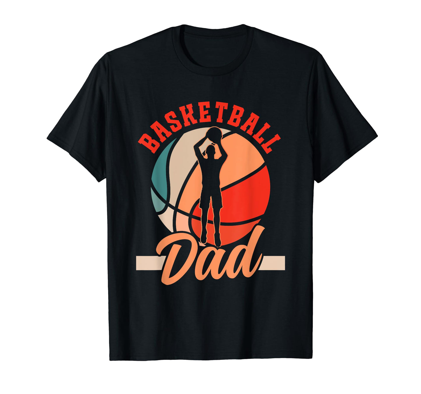 Basketball Dad Basketballer Father Daddy T-Shirt - Unique Graphic Unisex - T-Shirt, Sweatshirt, Hoodie