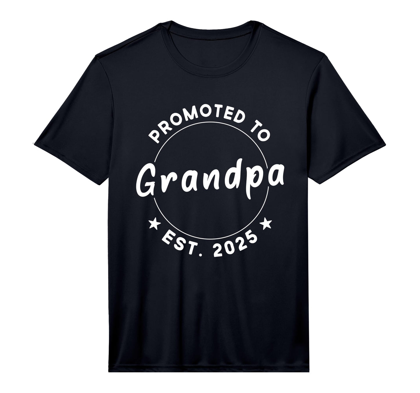 Mens 2025 Promoted To Grandpa 2025 T-Shirt - Aesthetic Graphic Men Women - T-Shirt, Sweatshirt, Hoodie