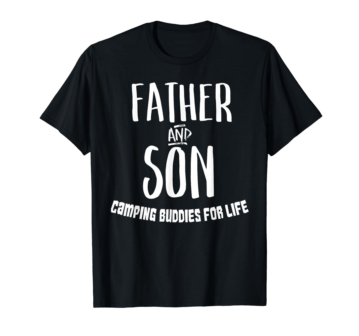 Father And Son Camping Buddies Life T-Shirt - Graphic Print Men Women - T-Shirt, Sweatshirt, Hoodie