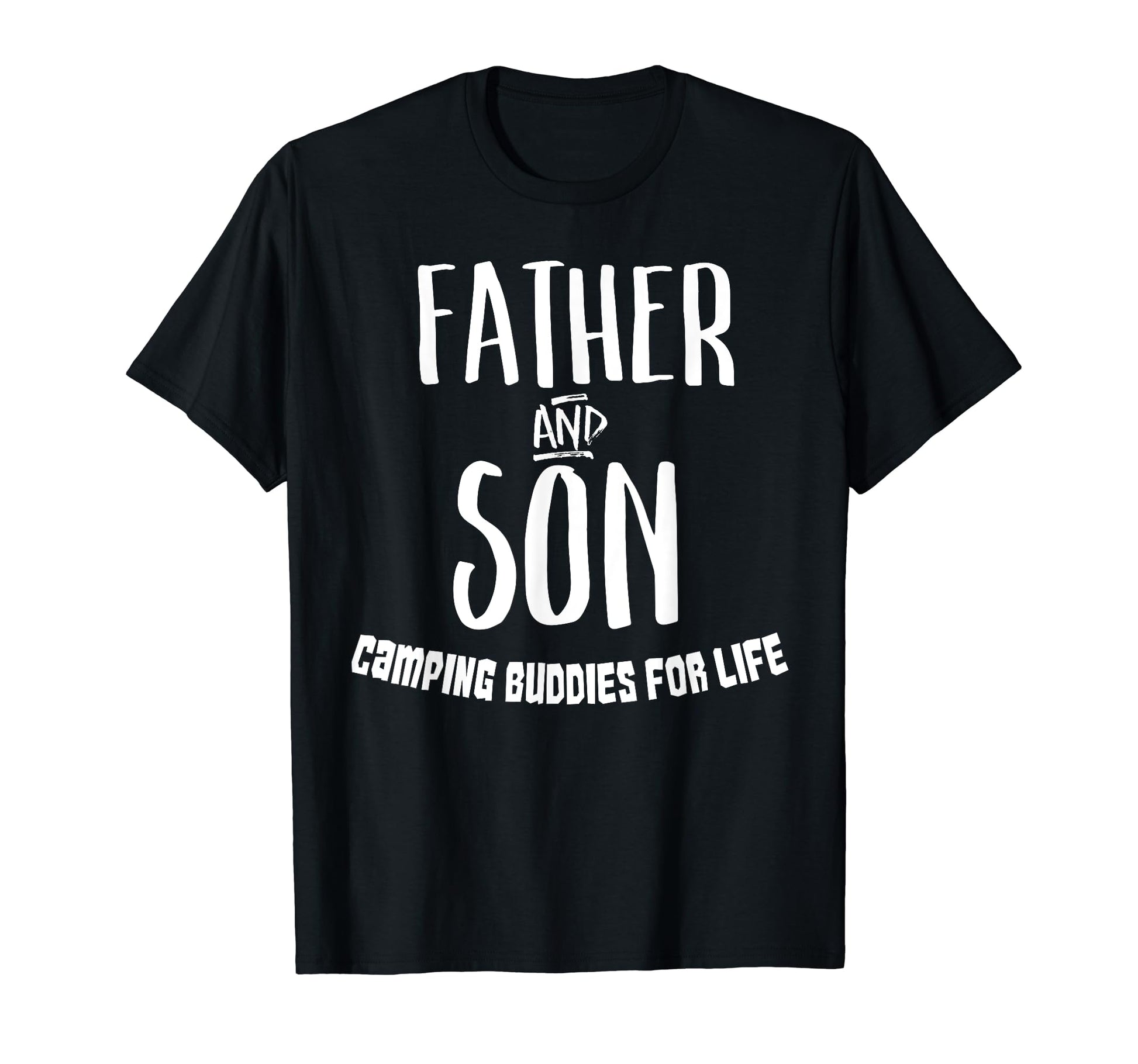 Father And Son Camping Buddies Life T-Shirt - Graphic Print Men Women - T-Shirt, Sweatshirt, Hoodie