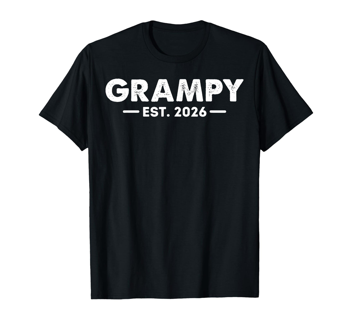 Grampy Est 2026 Promoted To Grampy New T-Shirt - Custom Art Print Unisex - T-Shirt, Sweatshirt, Hoodie